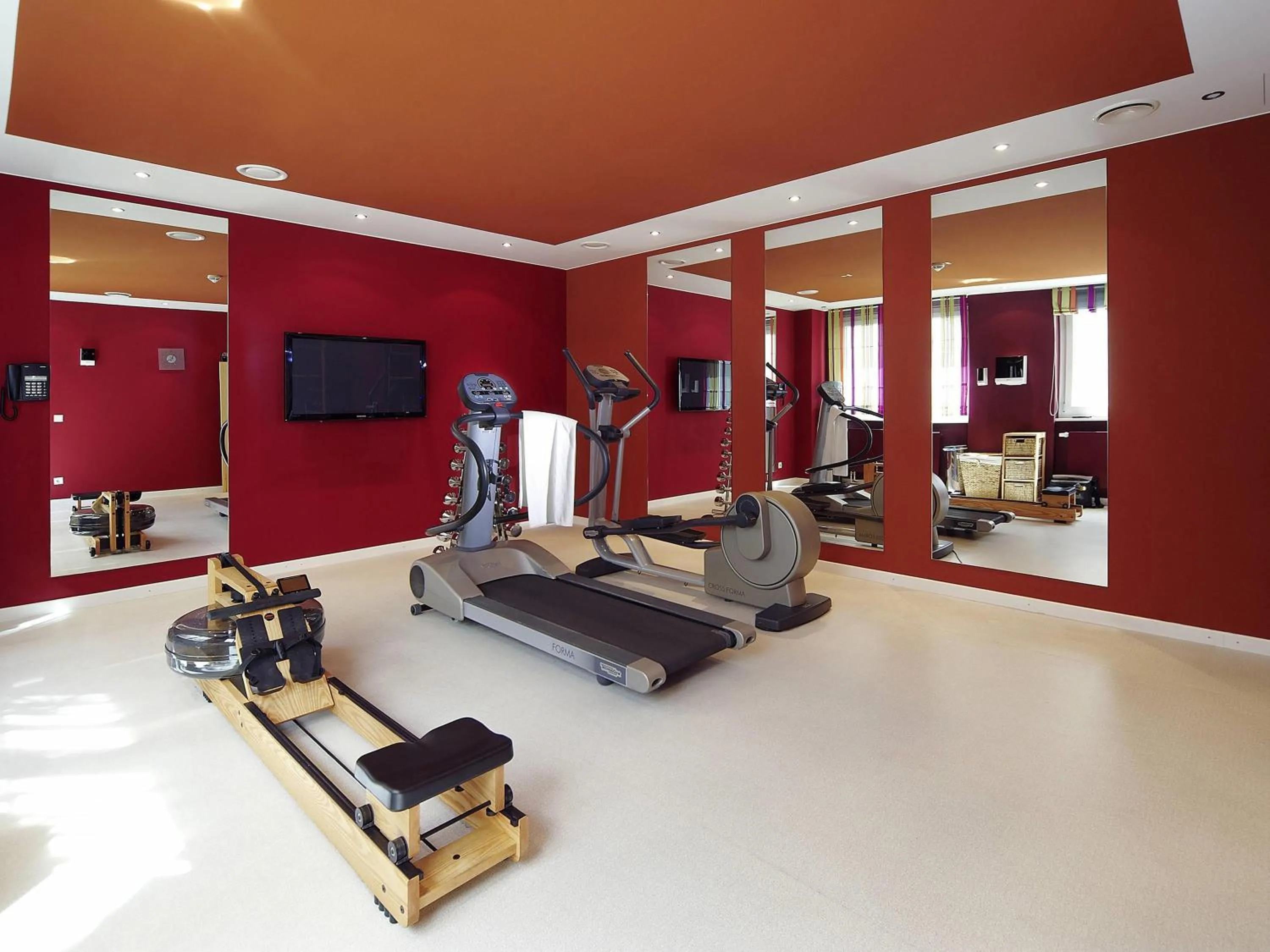 Fitness centre/facilities in Aparthotel Adagio Muenchen City
