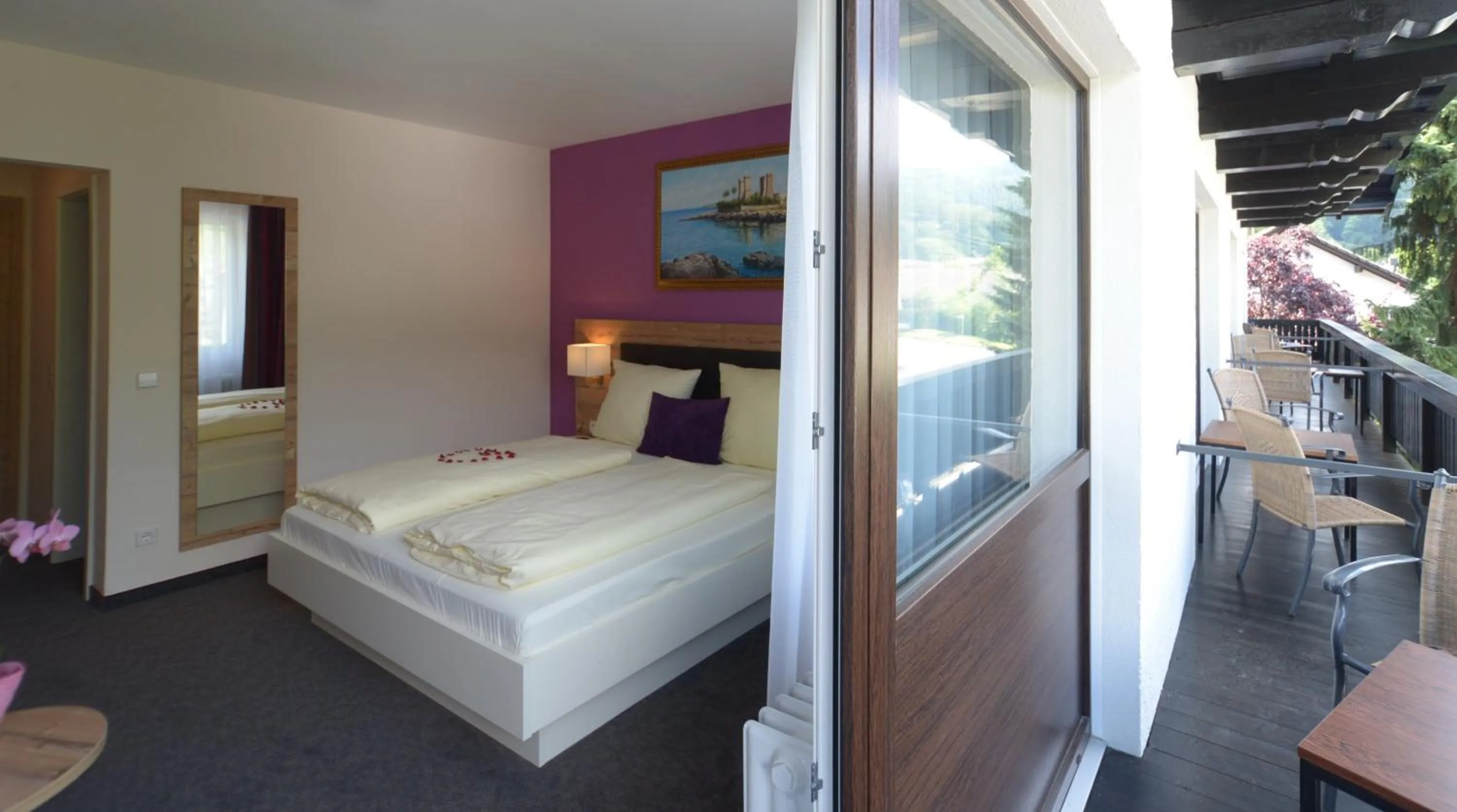 Balcony/Terrace in Schwarzwaldhotel Sonne