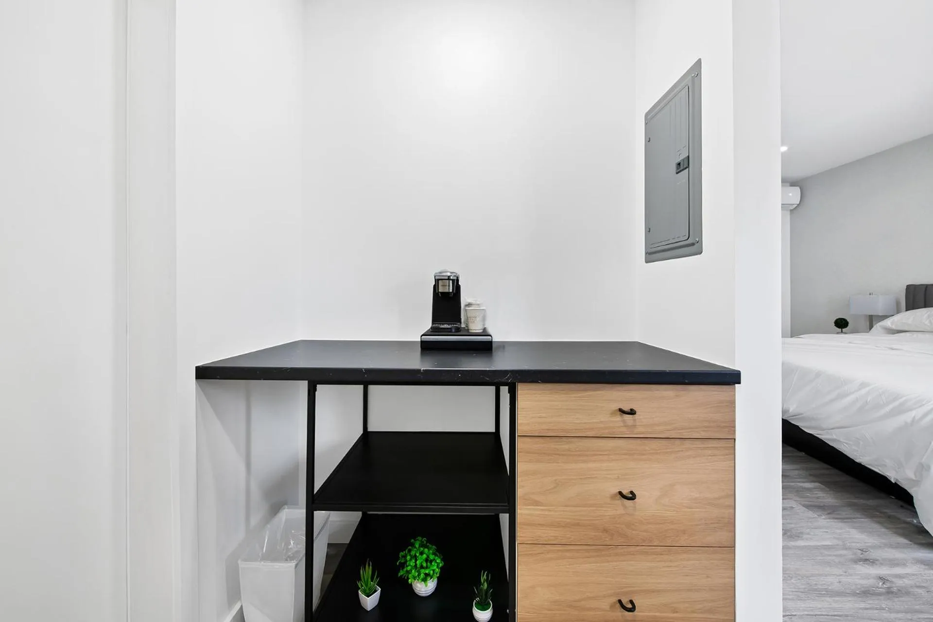 Bed in The Hotel Deauville