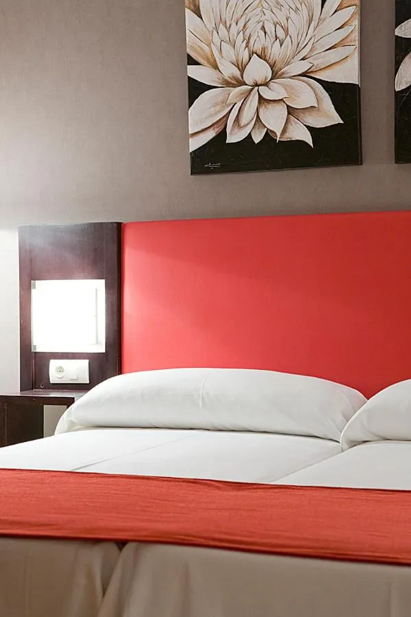 Bed in Hostal Carlos III