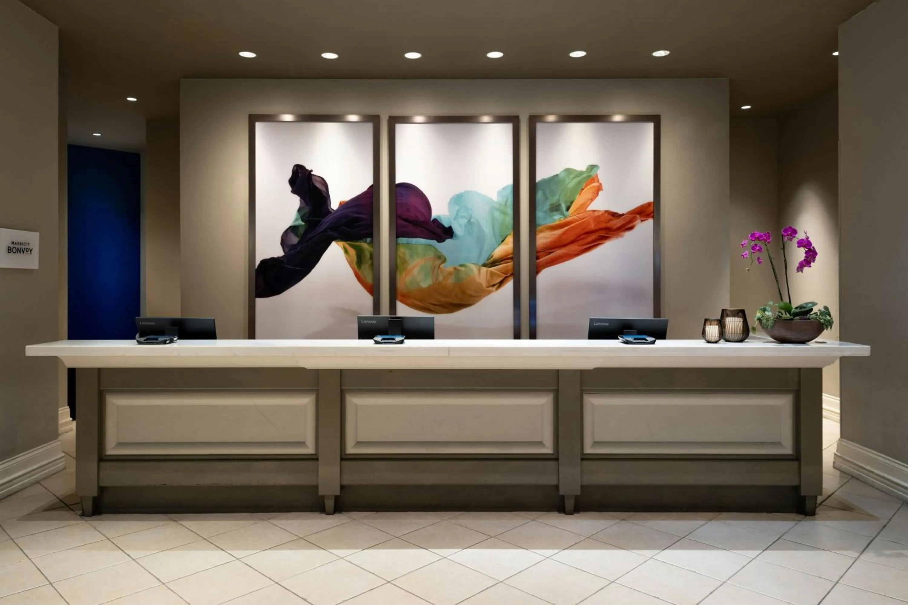 Lobby or reception in Renaissance Tampa International Plaza Hotel