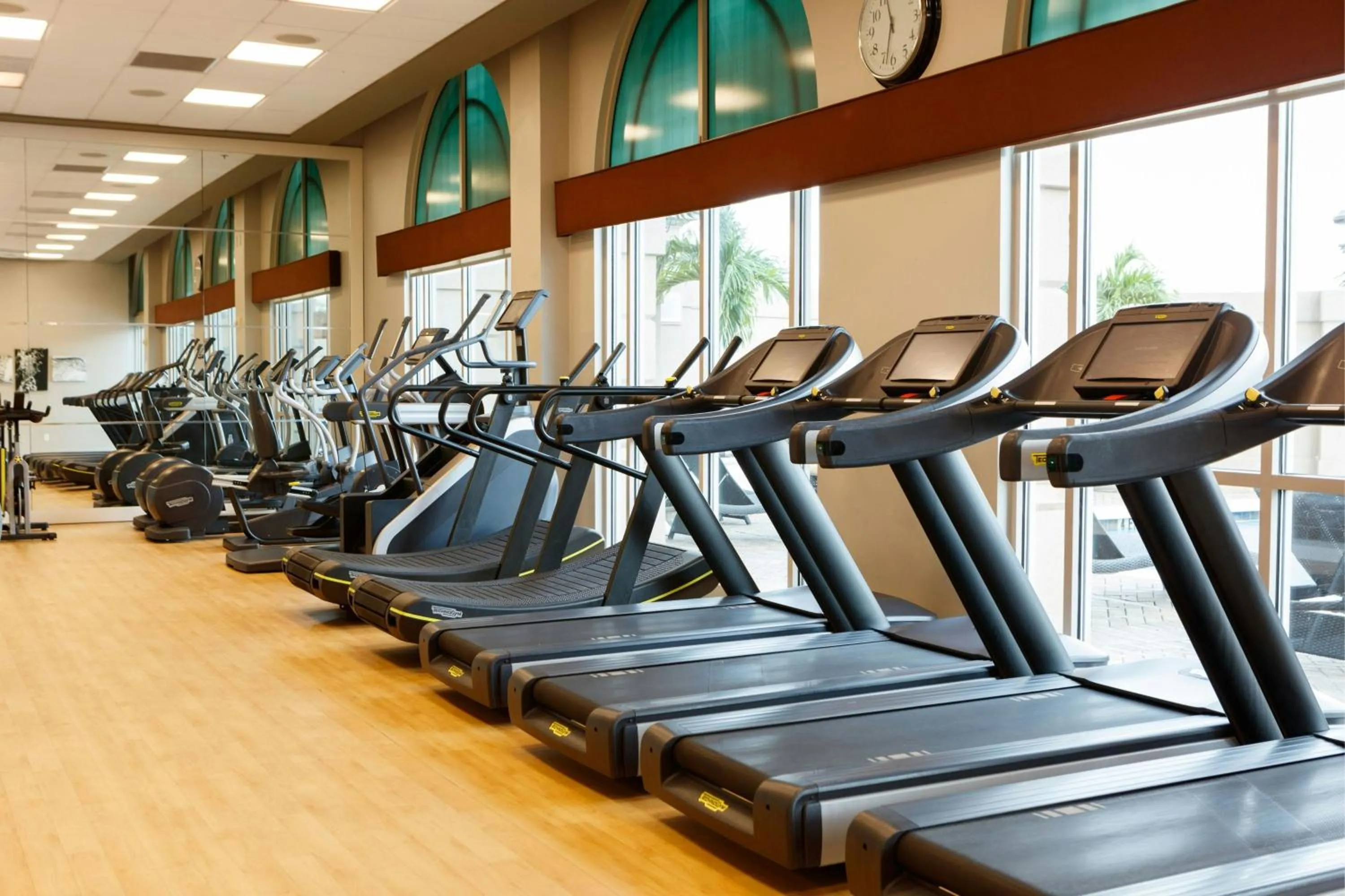 Fitness centre/facilities in Renaissance Tampa International Plaza Hotel