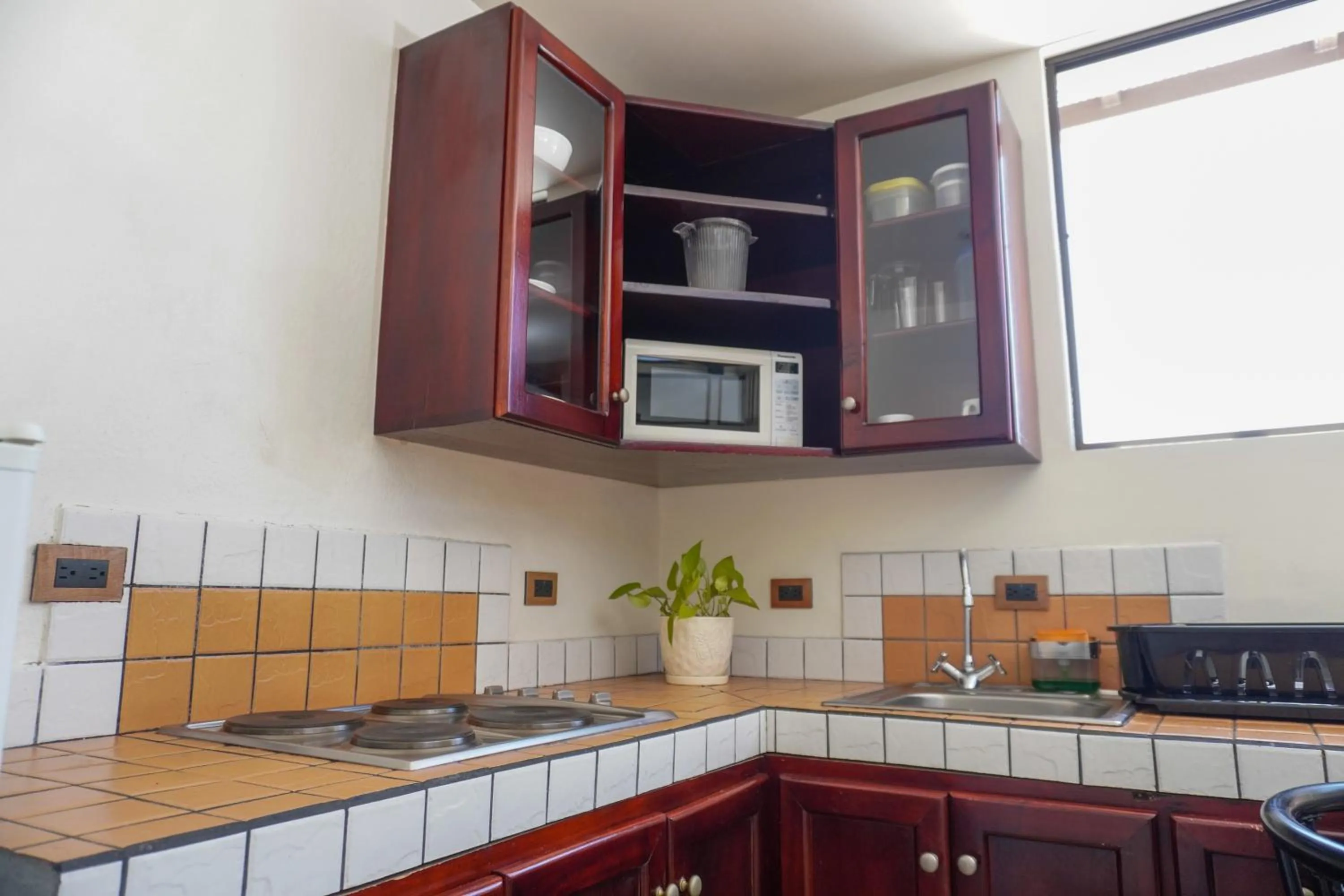 kitchen in Oro Apart Hotel