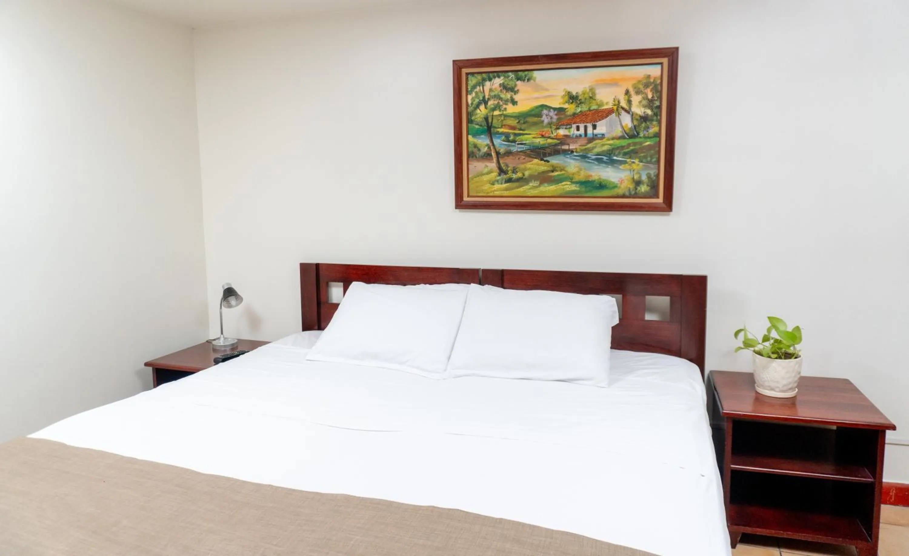 Bed in Oro Apart Hotel