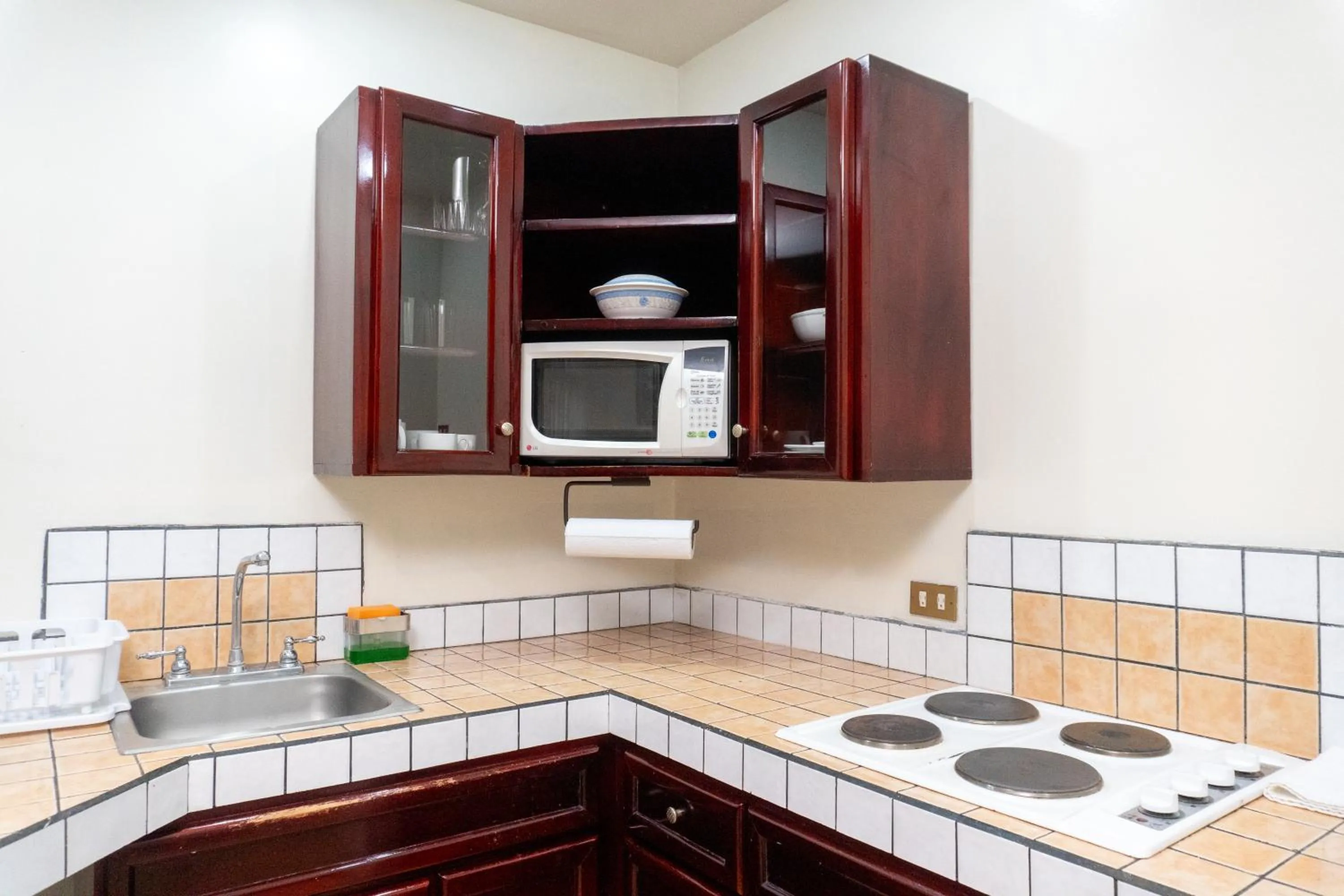 kitchen in Oro Apart Hotel