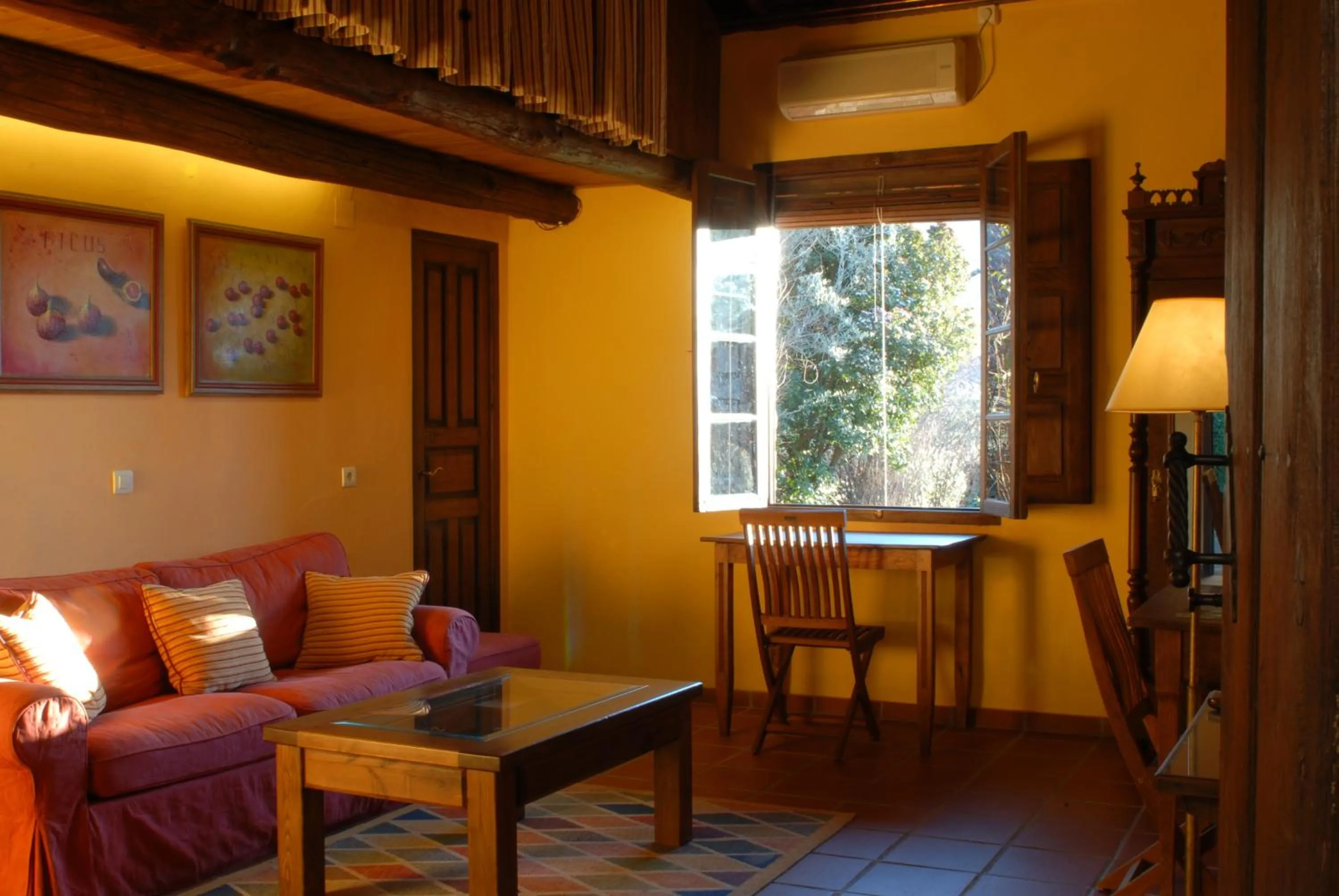 Living room in El Jardín del Convento, Casa Rural