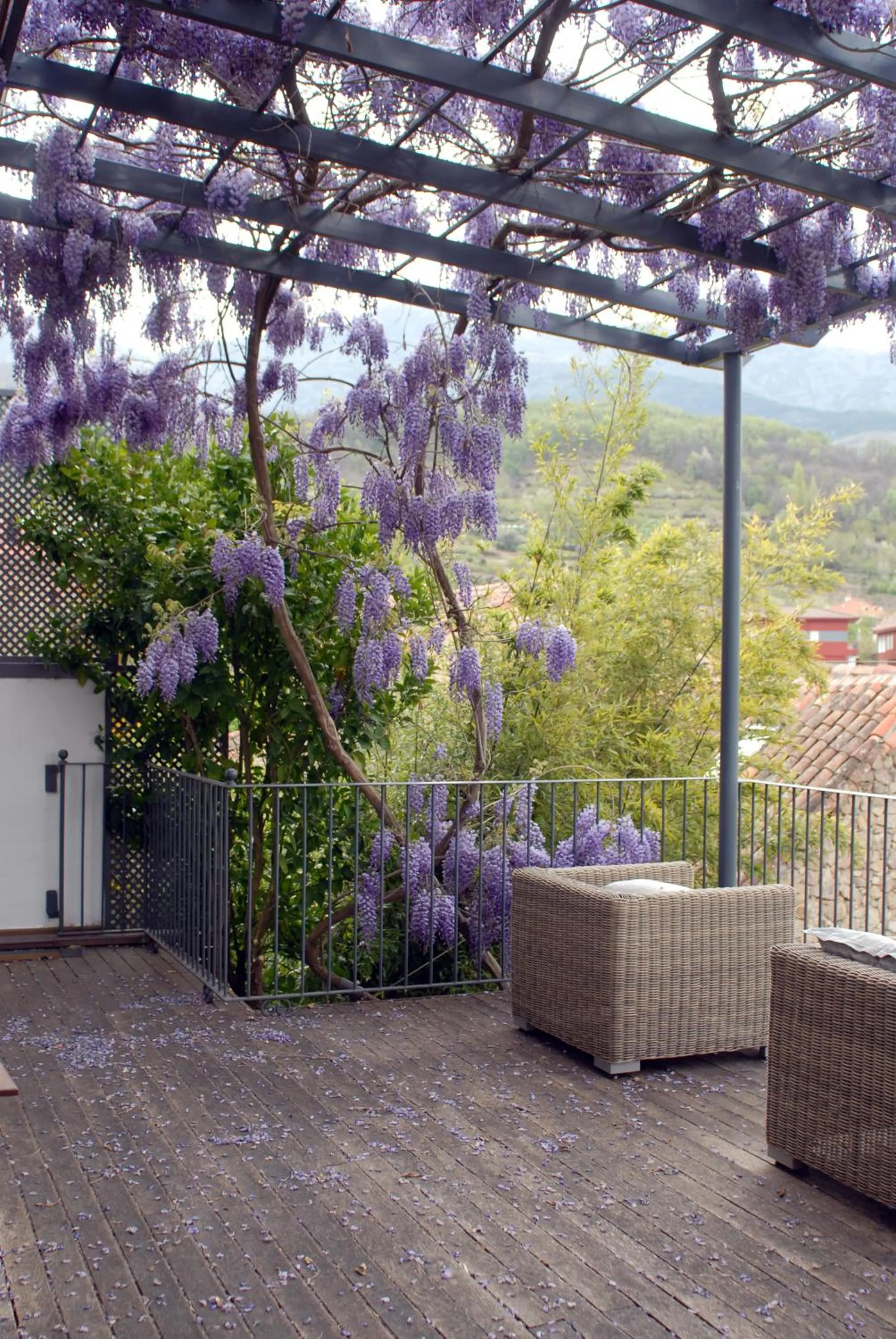 Balcony/Terrace in El Jardín del Convento, Casa Rural
