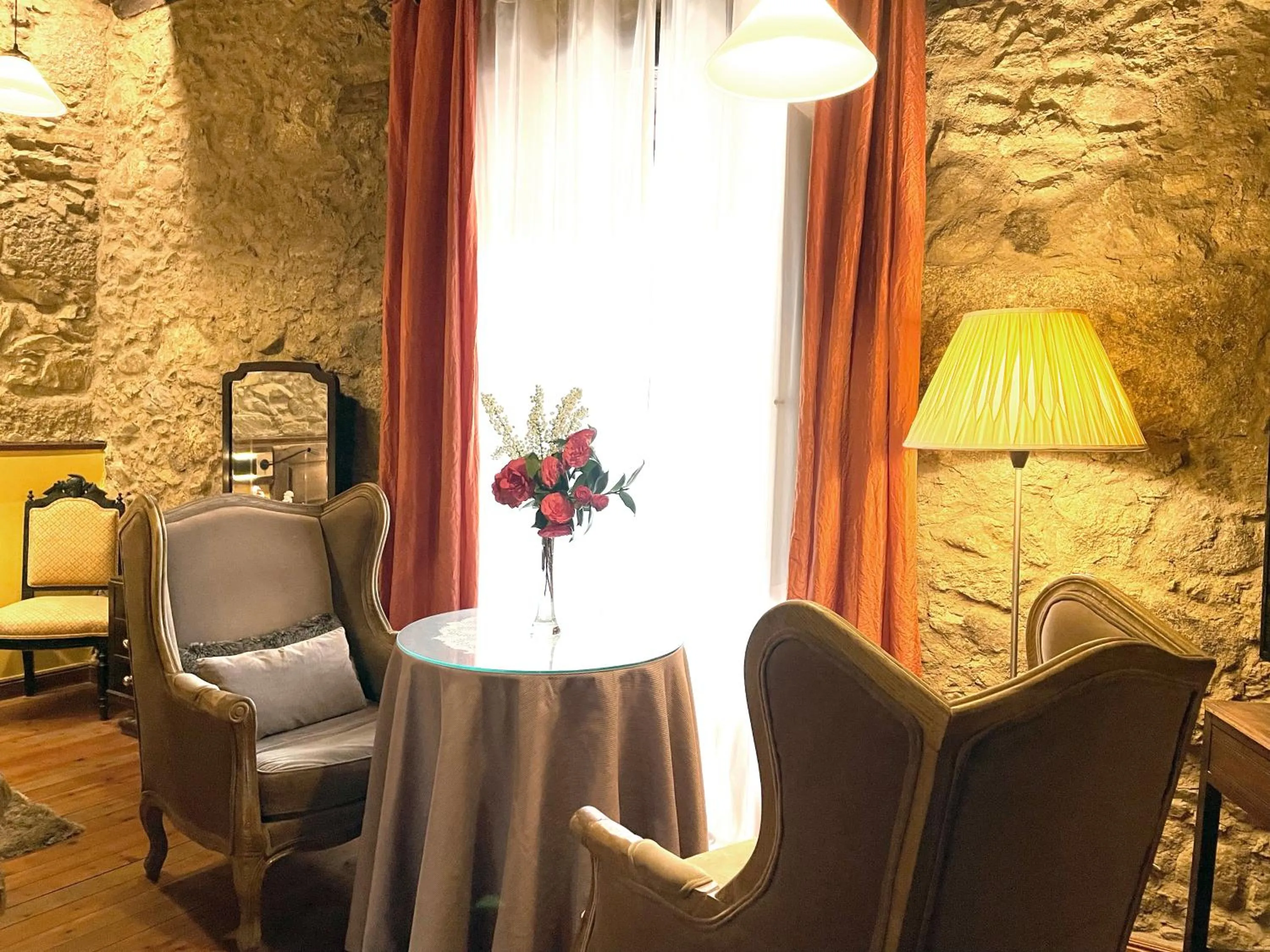 Seating area in El Jardín del Convento, Casa Rural