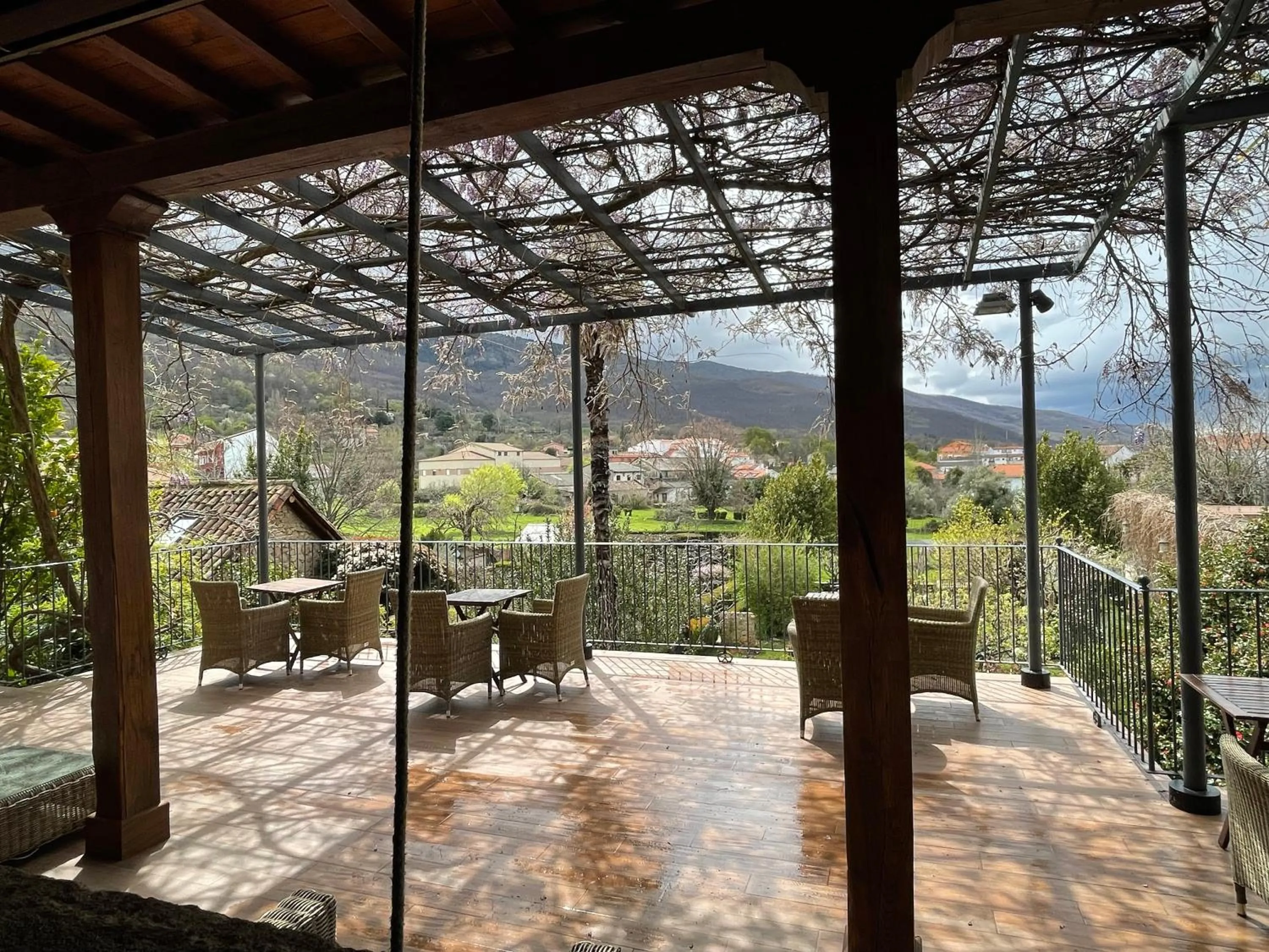 Garden view in El Jardín del Convento, Casa Rural