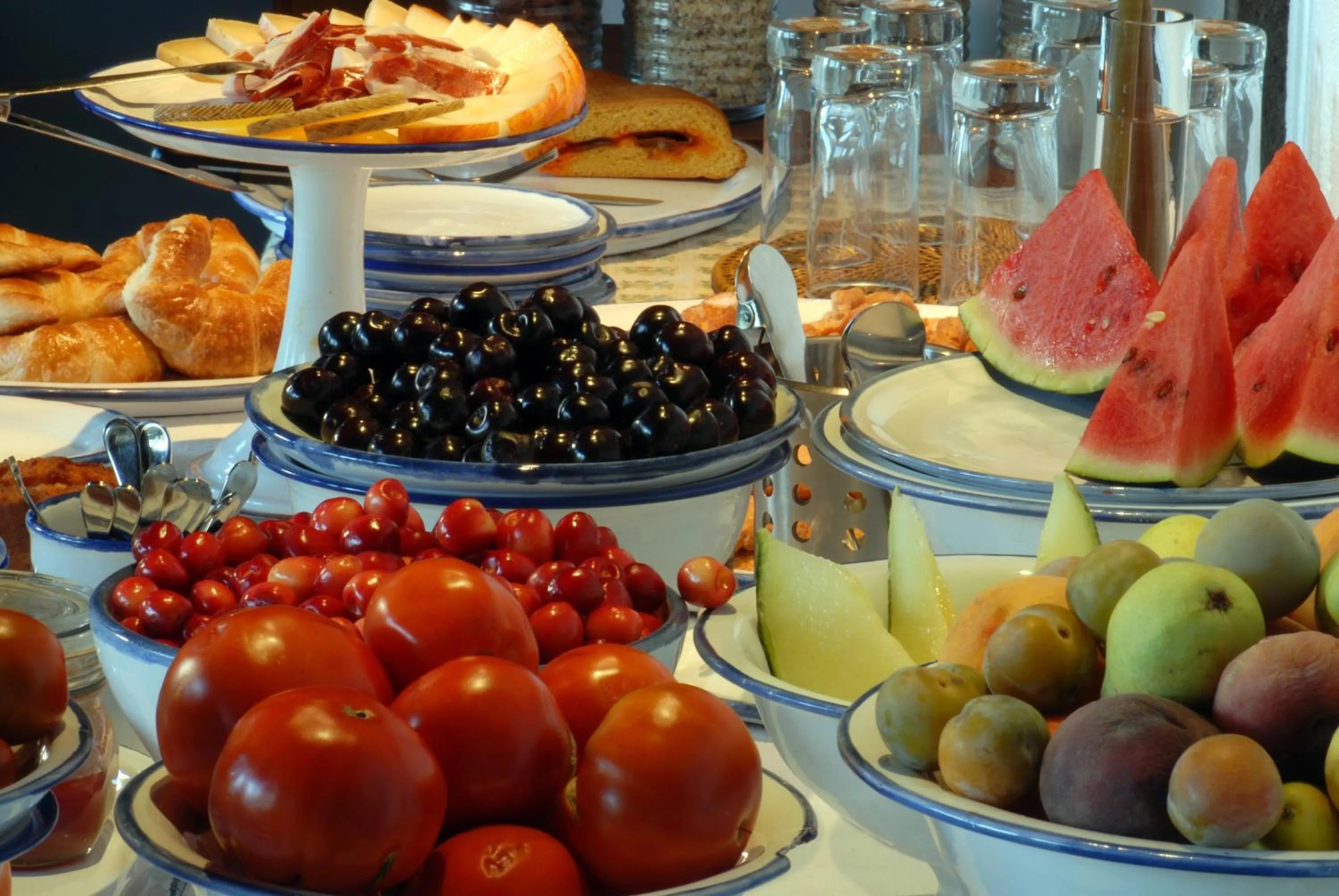 Food in El Jardín del Convento, Casa Rural