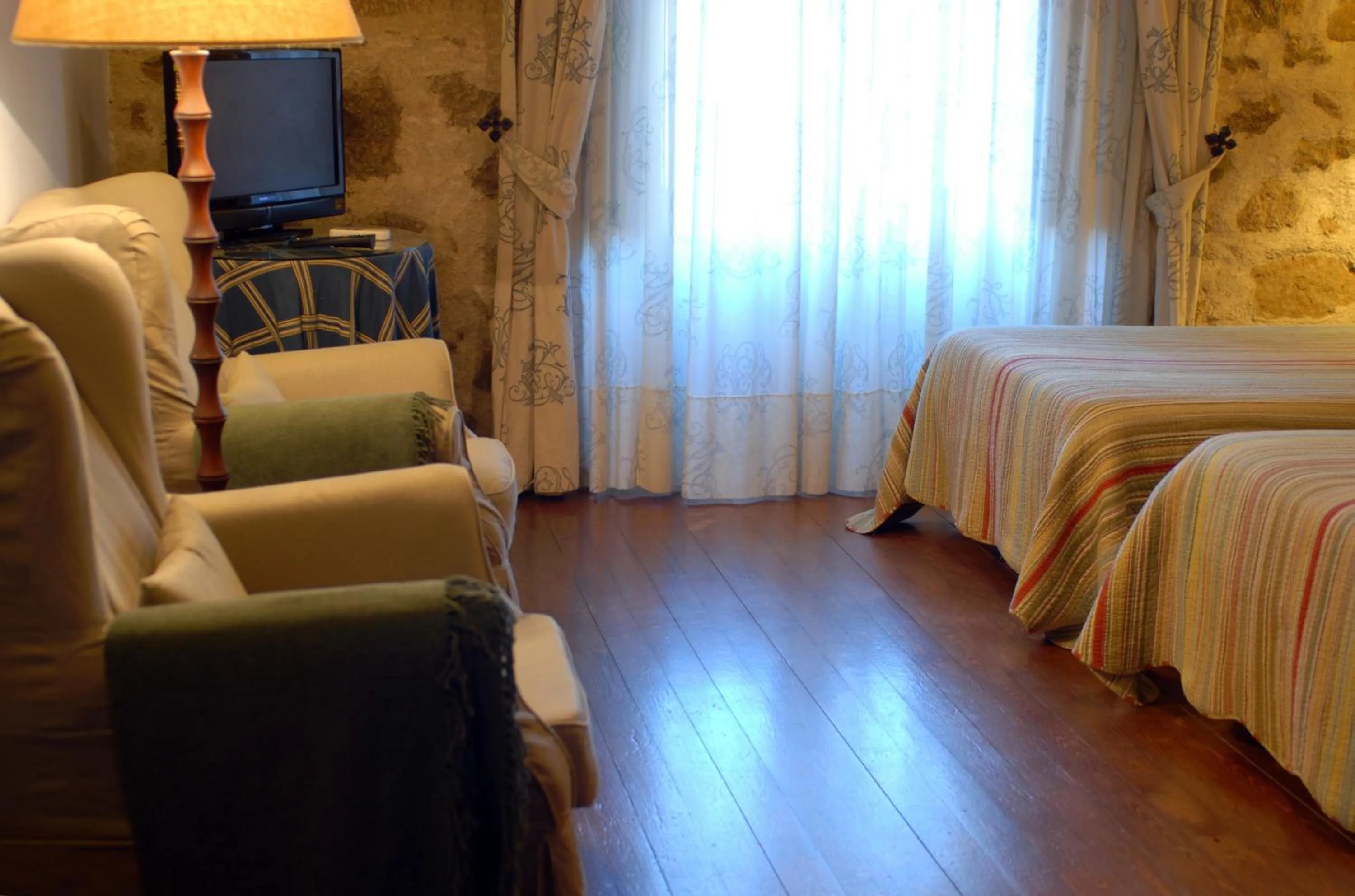 Bedroom, Bed in El Jardín del Convento, Casa Rural