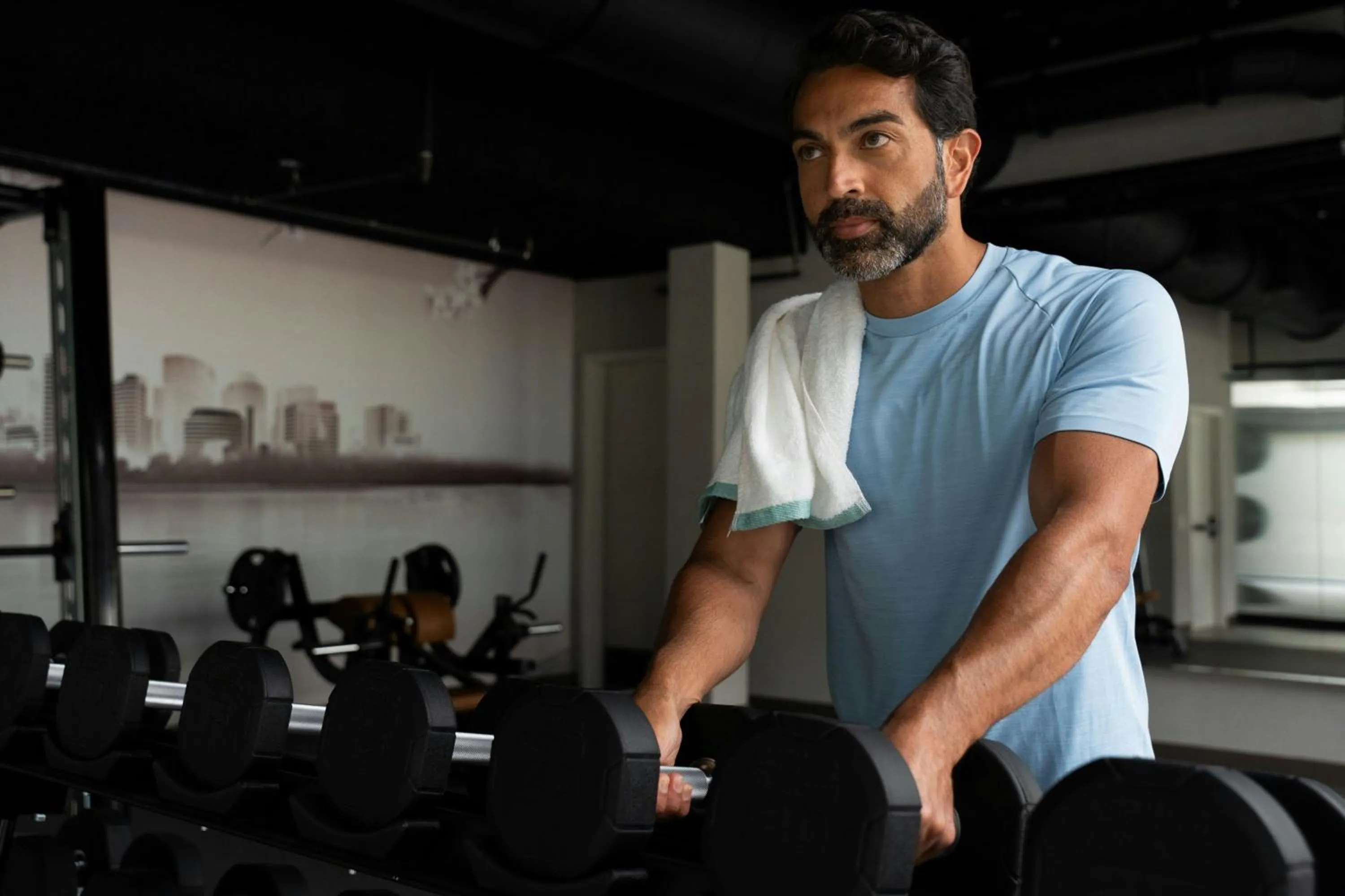 Fitness centre/facilities in AC Hotel Arlington National Landing