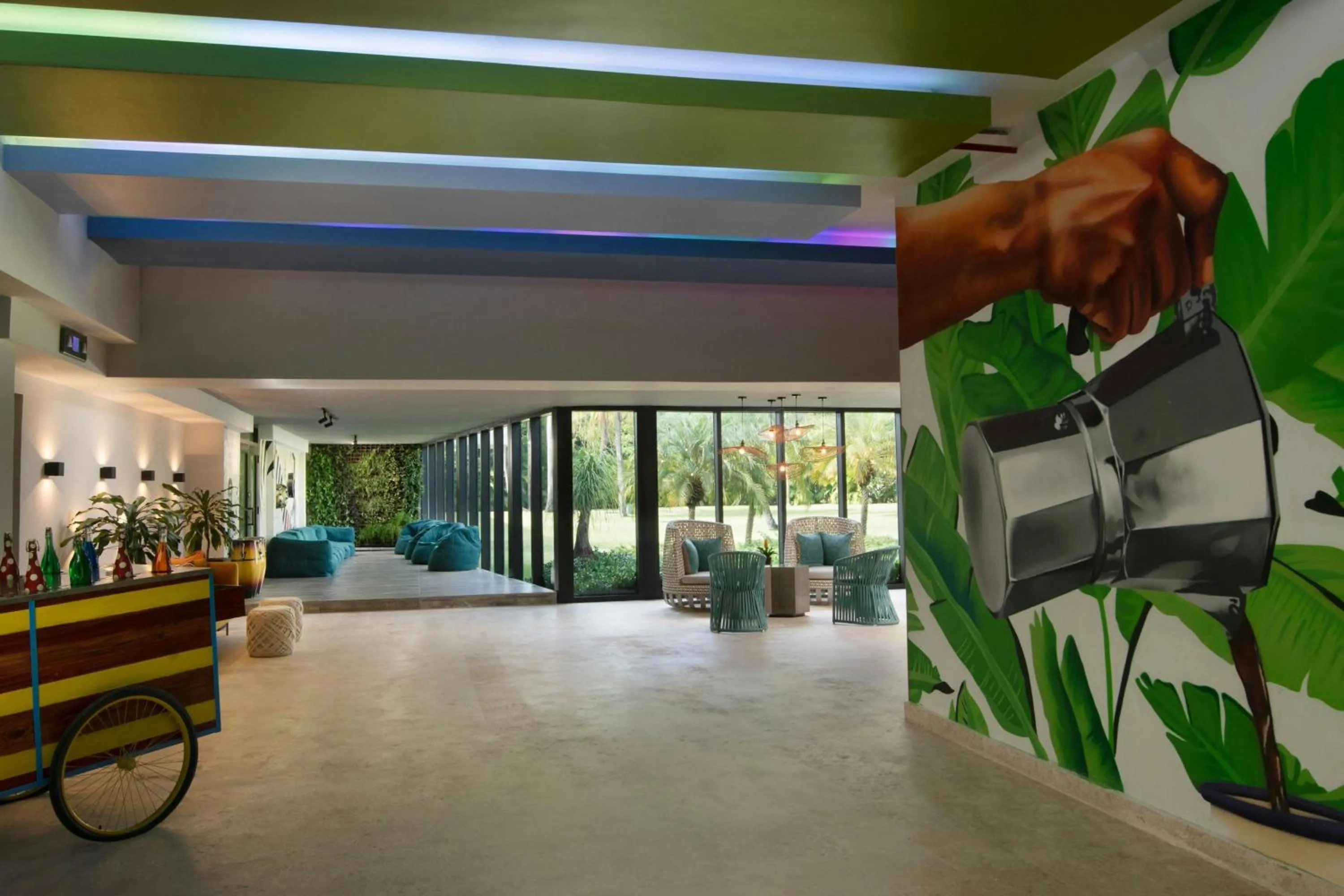 Lobby or reception in Renaissance Santo Domingo Jaragua Hotel & Casino