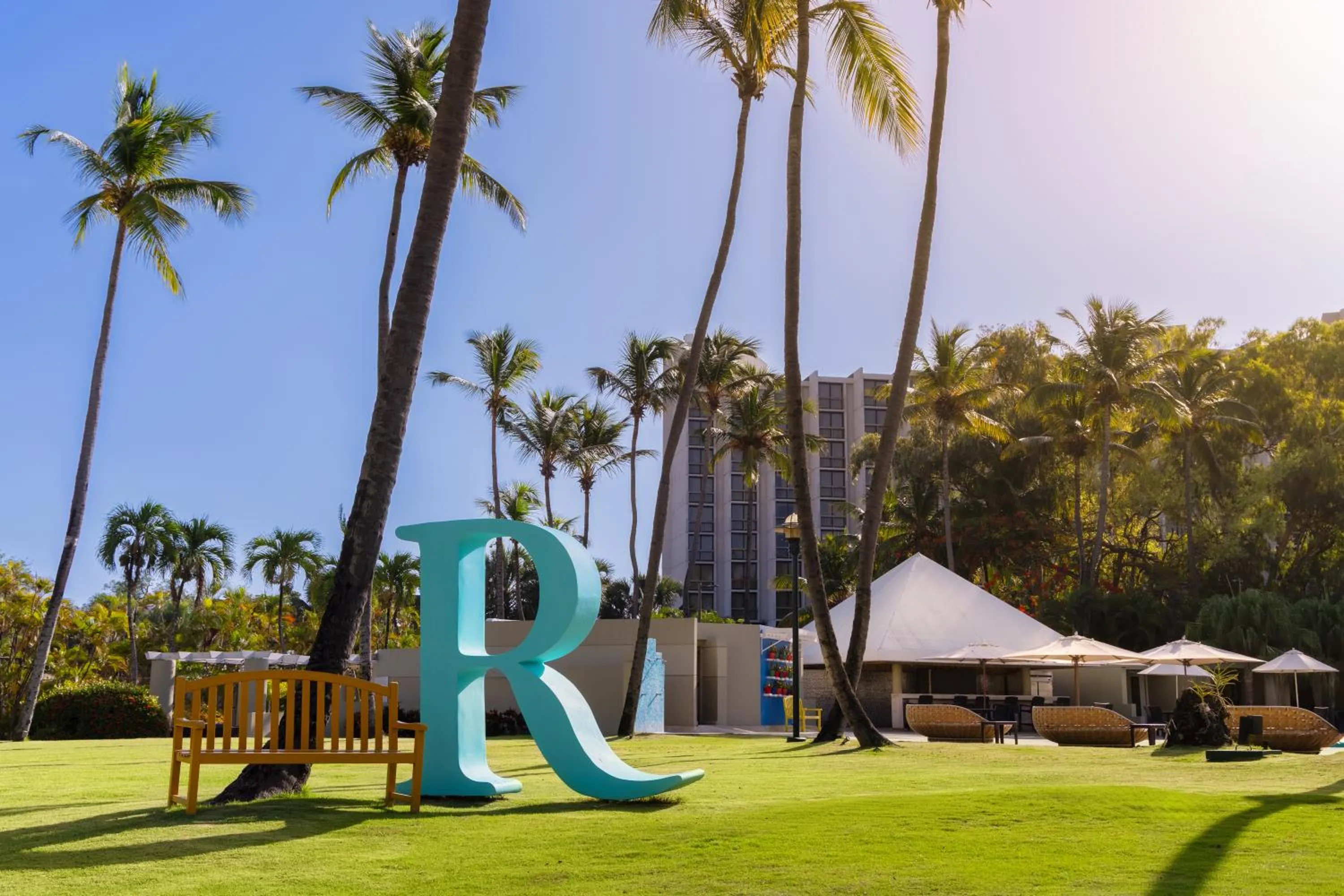 Garden in Renaissance Santo Domingo Jaragua Hotel & Casino