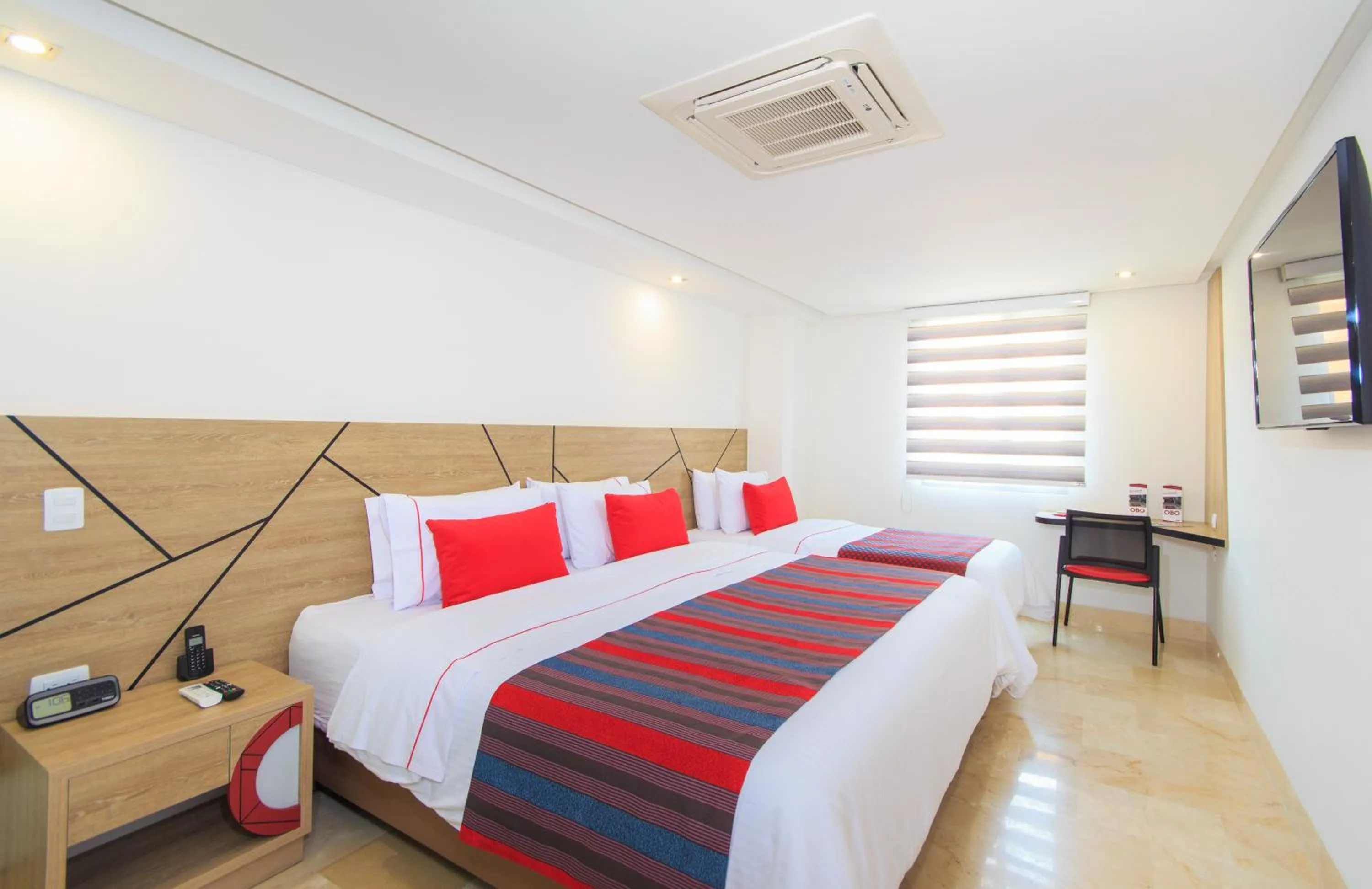 Photo of the whole room, Bed in Obo Hotel