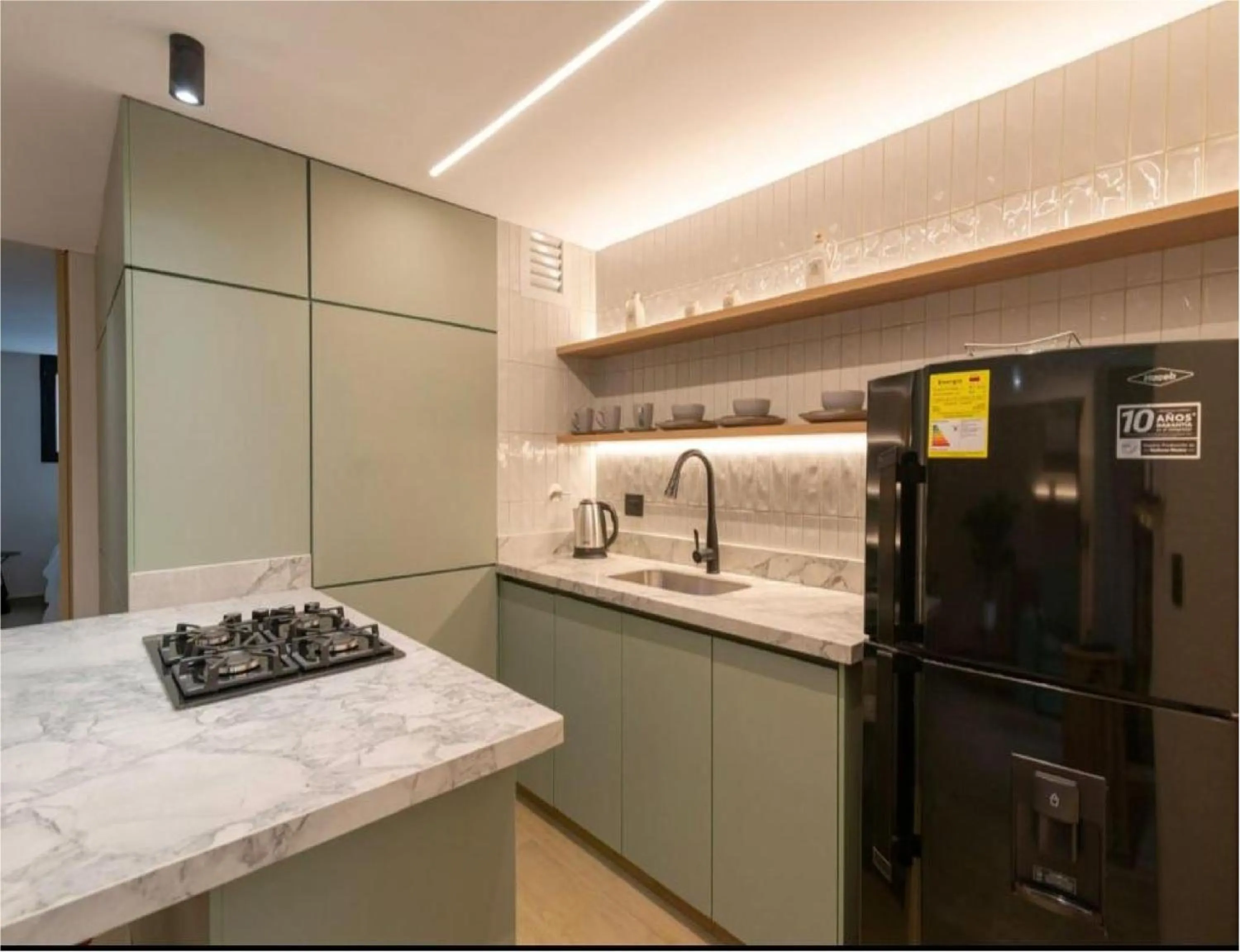 kitchen in Obo Hotel