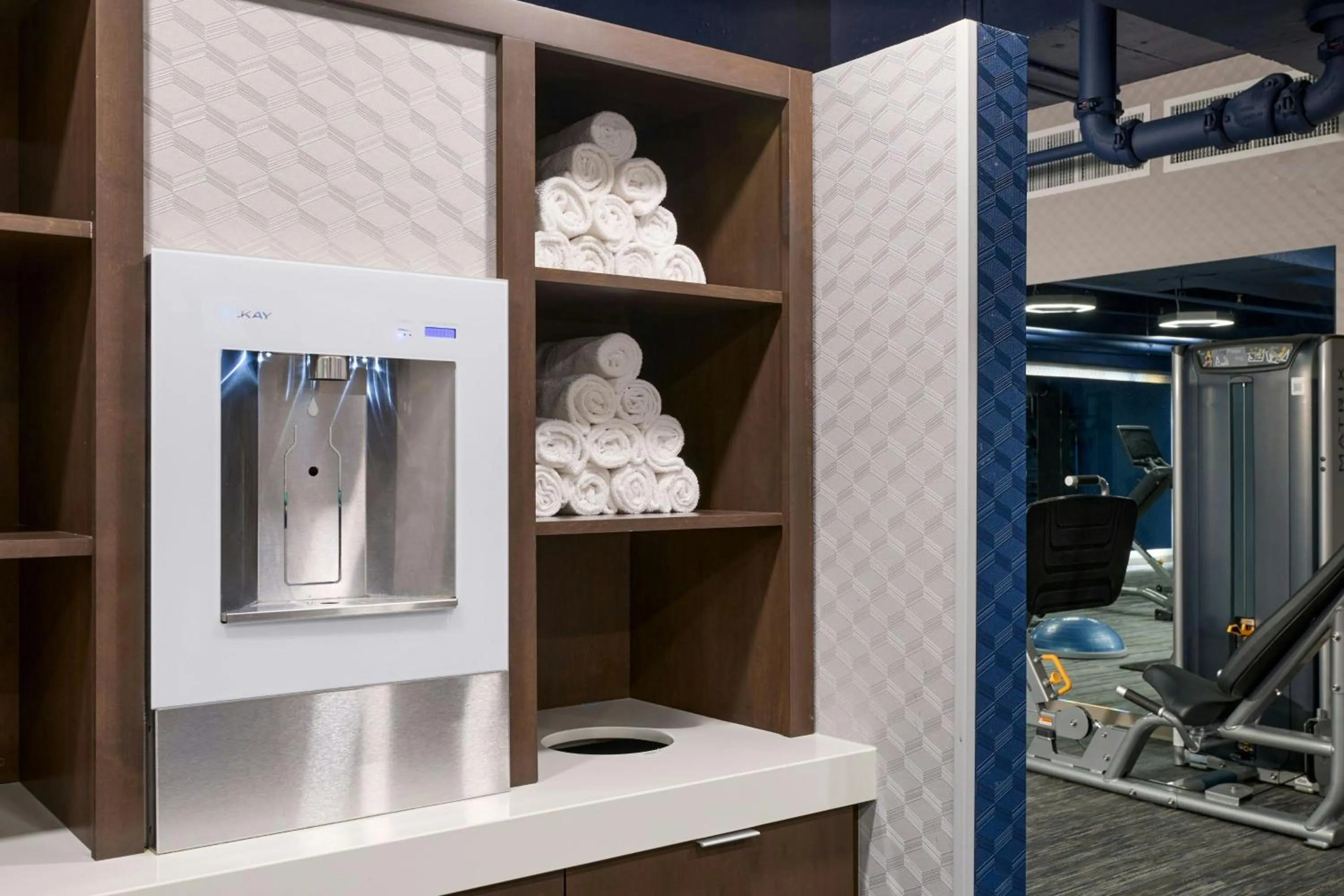 Fitness centre/facilities in Residence Inn Bethesda Downtown