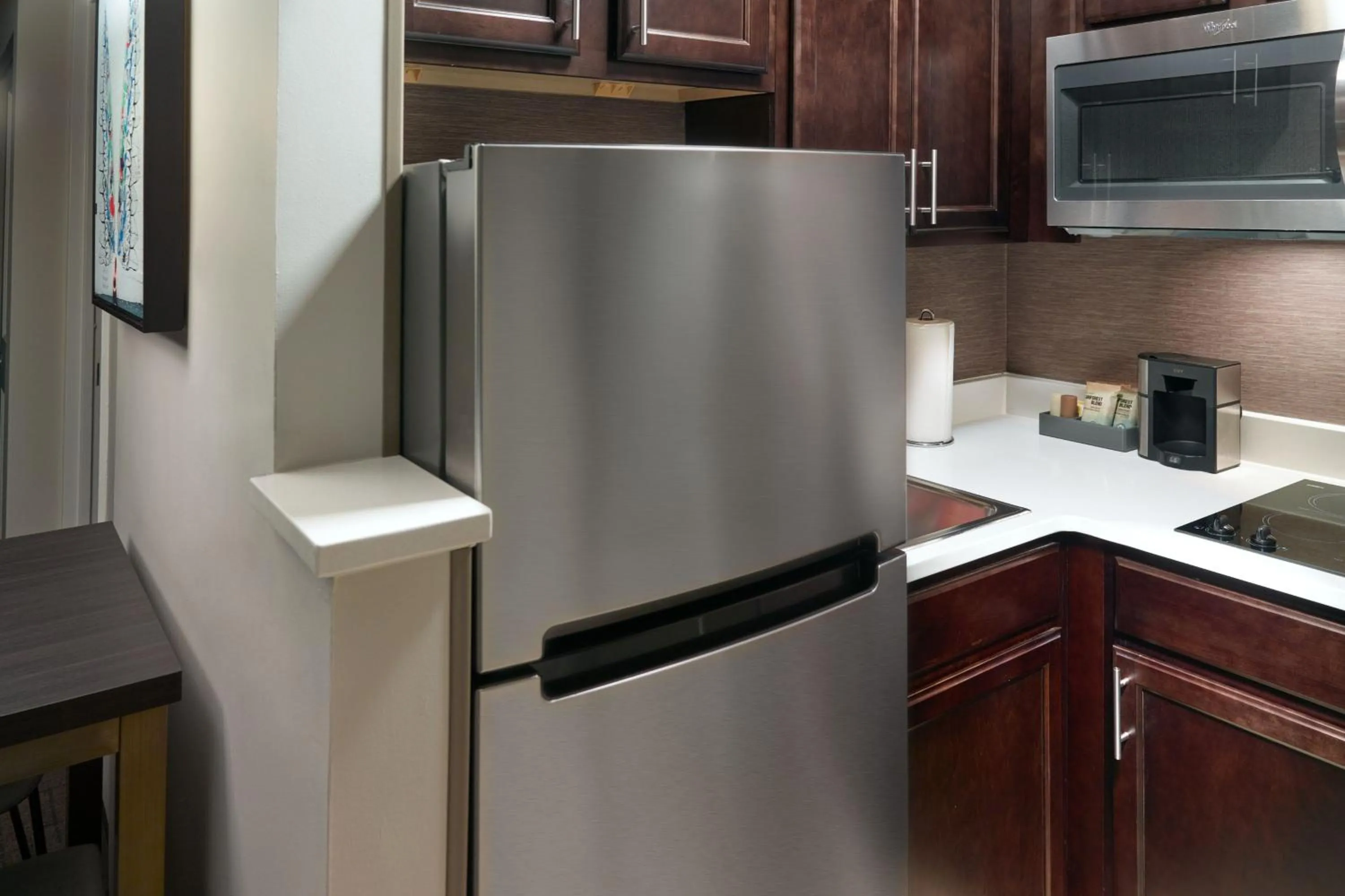 Kitchen or kitchenette in Residence Inn Bethesda Downtown