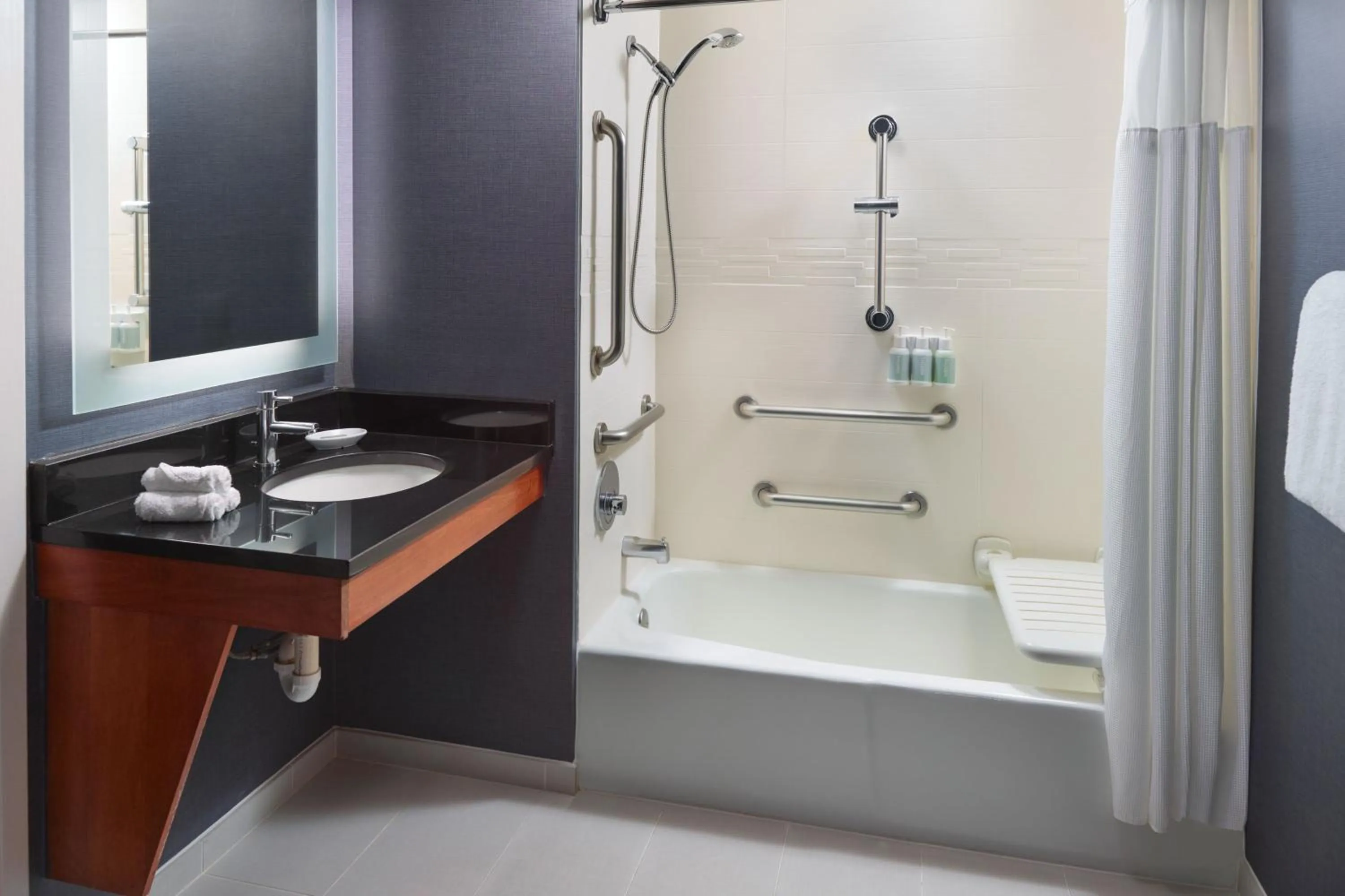 Bathroom in Residence Inn Bethesda Downtown