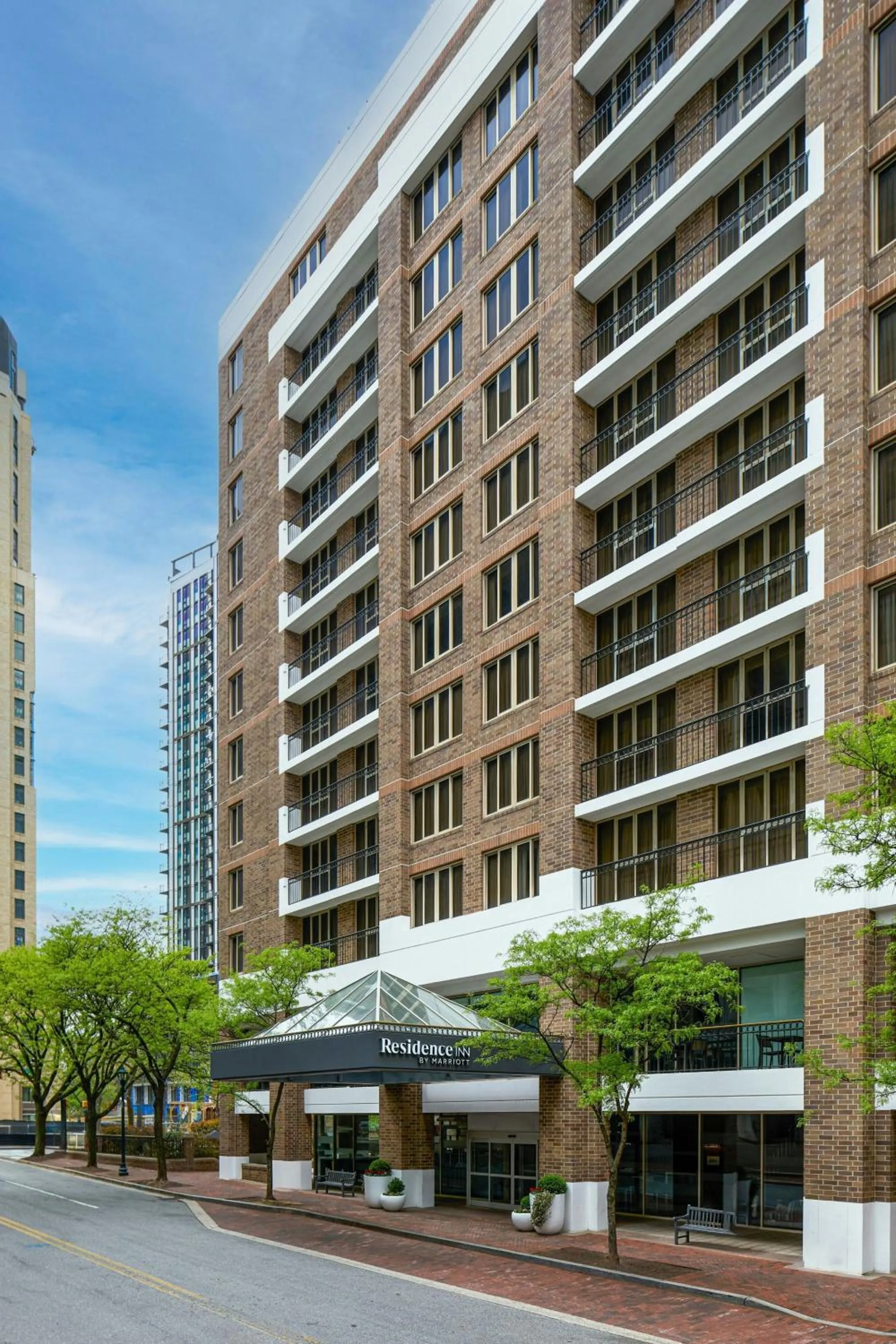 Property building in Residence Inn Bethesda Downtown
