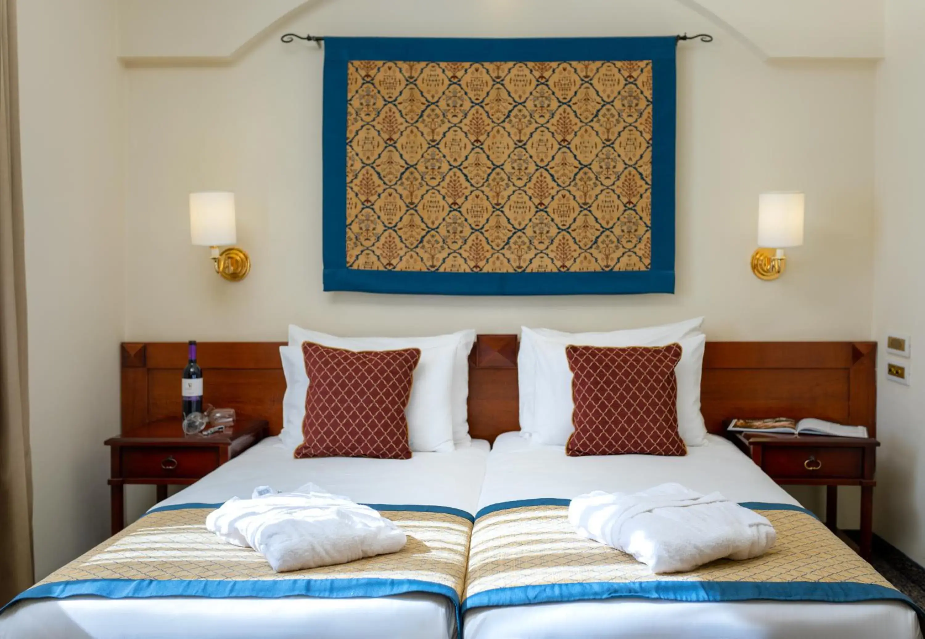 Bed in Prima Palace Hotel Bed in Prima Palace Hotel