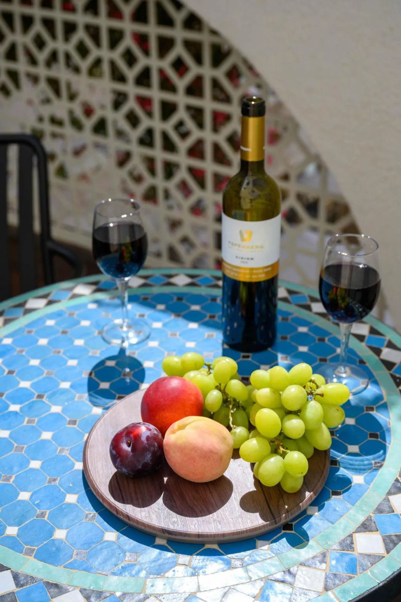 Decorative detail in Prima Palace Hotel