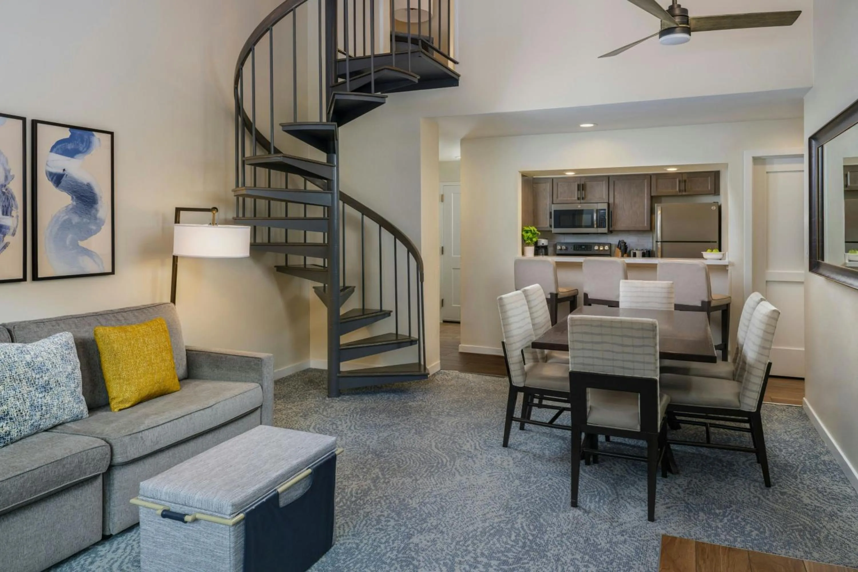 Living room in Marriott's StreamSide Douglas at Vail