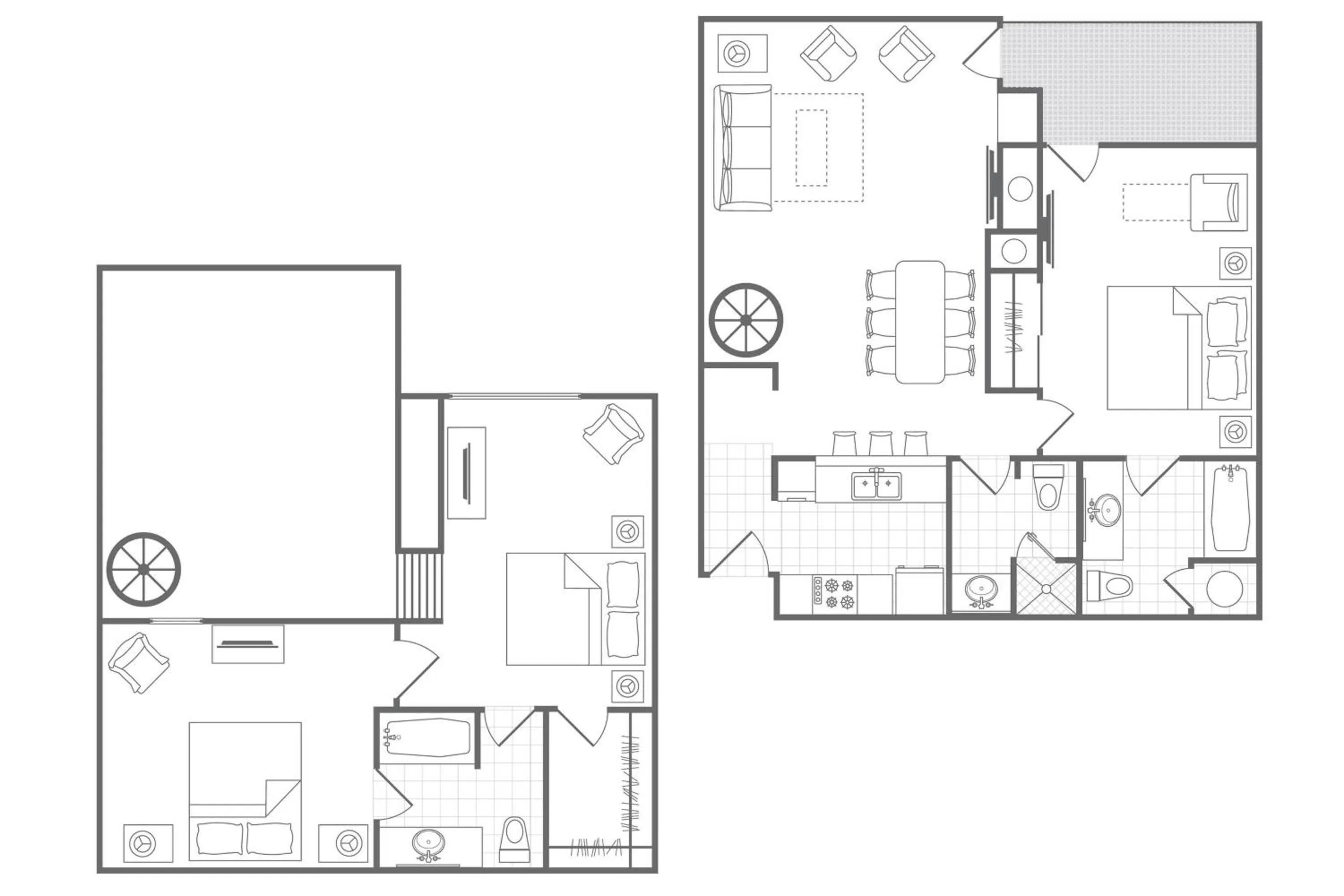 Bedroom in Marriott's StreamSide Douglas at Vail