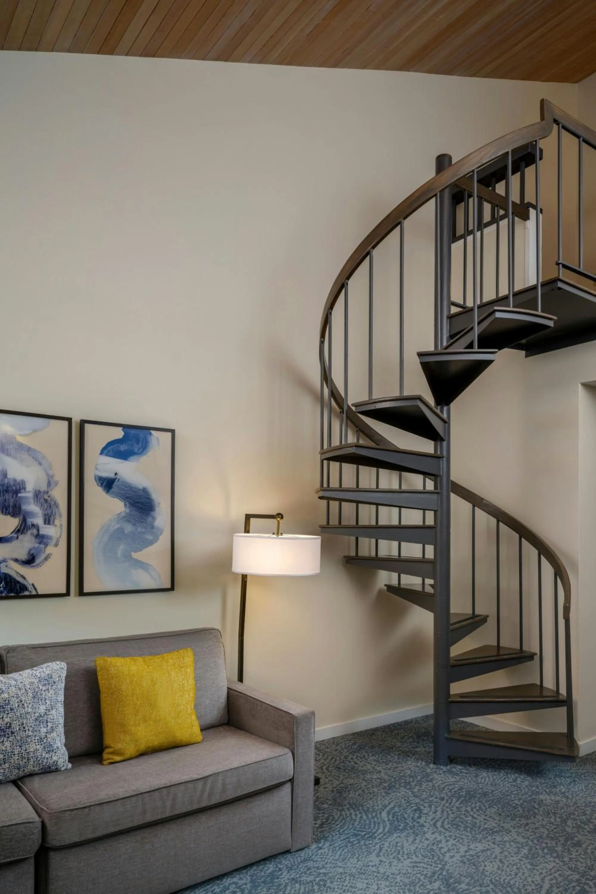 Living room in Marriott's StreamSide Douglas at Vail
