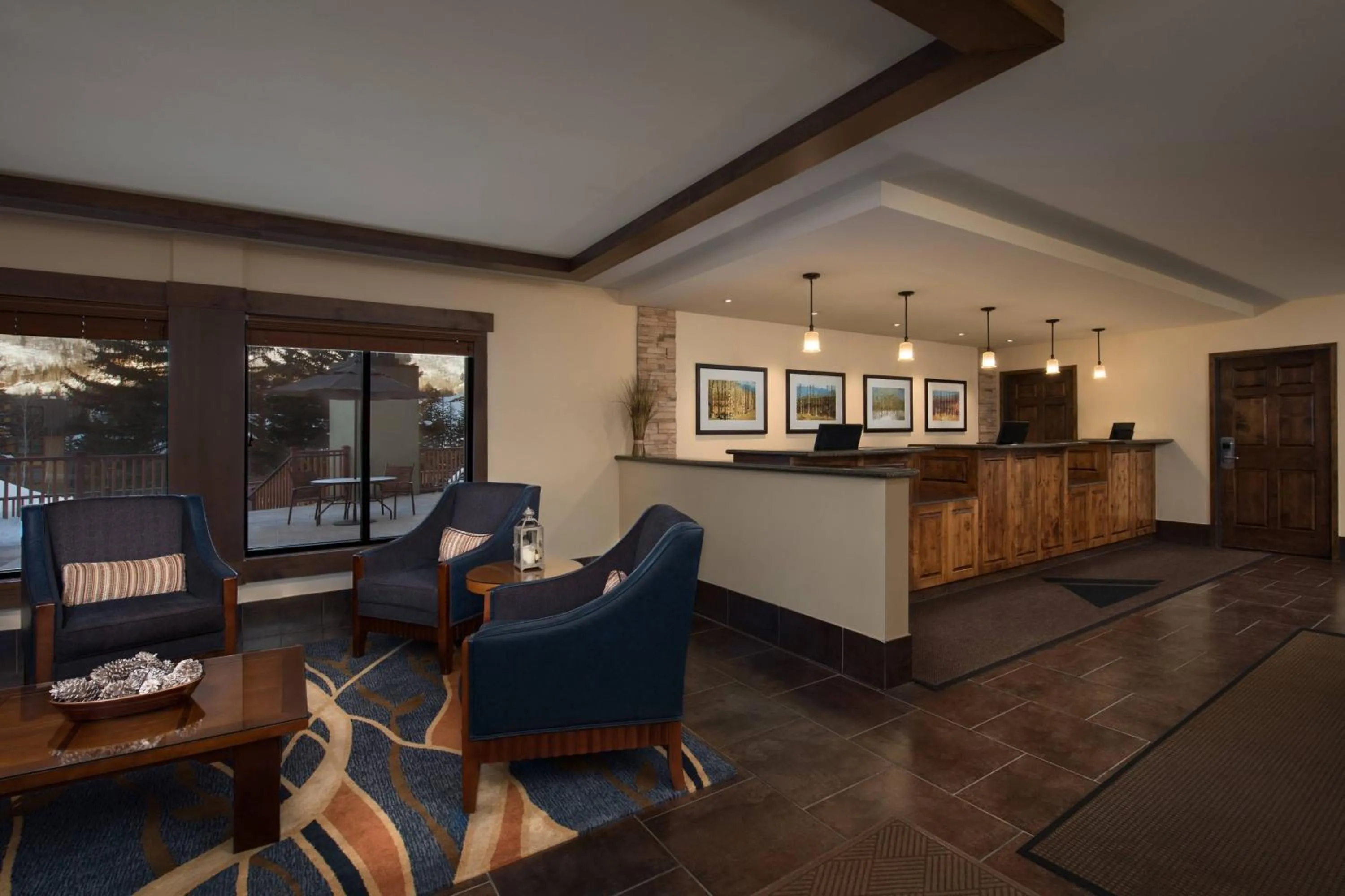 Lobby or reception in Marriott's StreamSide Birch at Vail