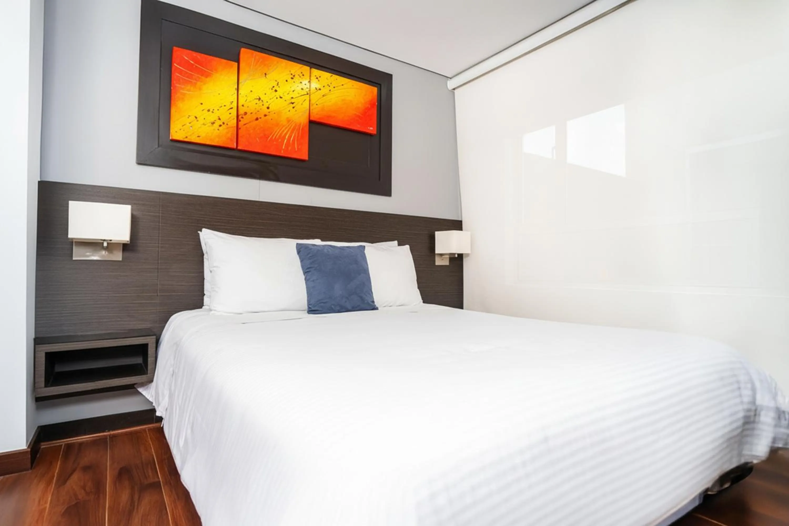 Bed in One Sixteen Hotel