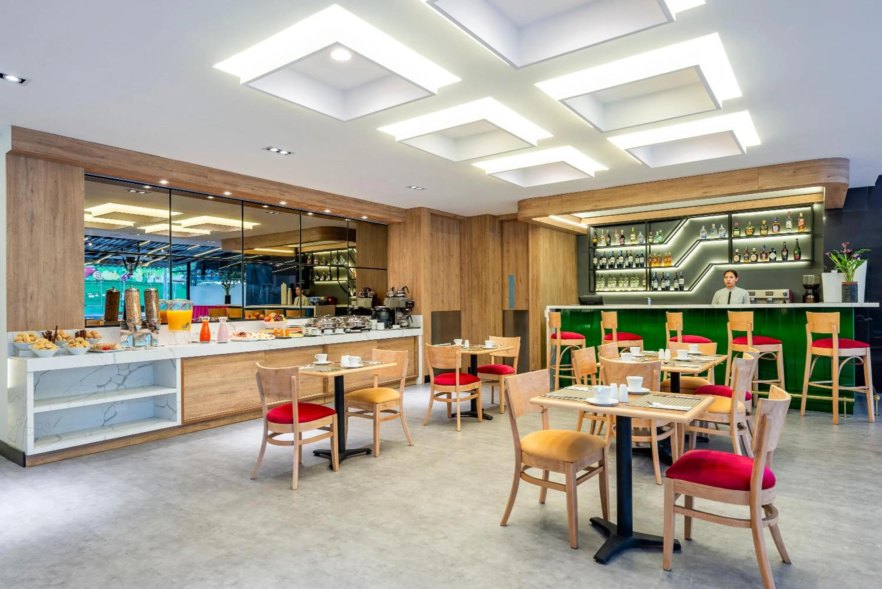 Restaurant/places to eat in One Sixteen Hotel