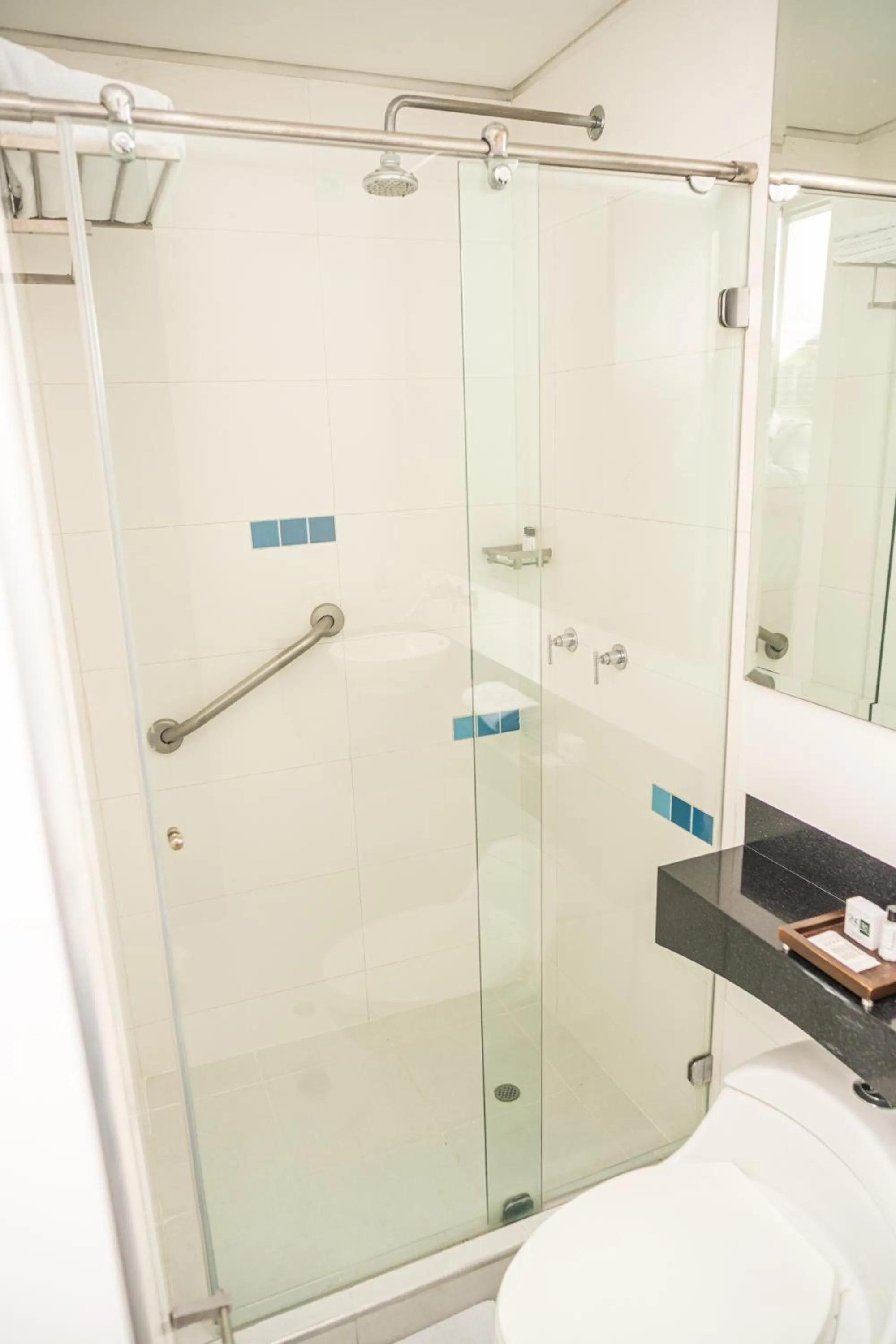 Shower in One Sixteen Hotel