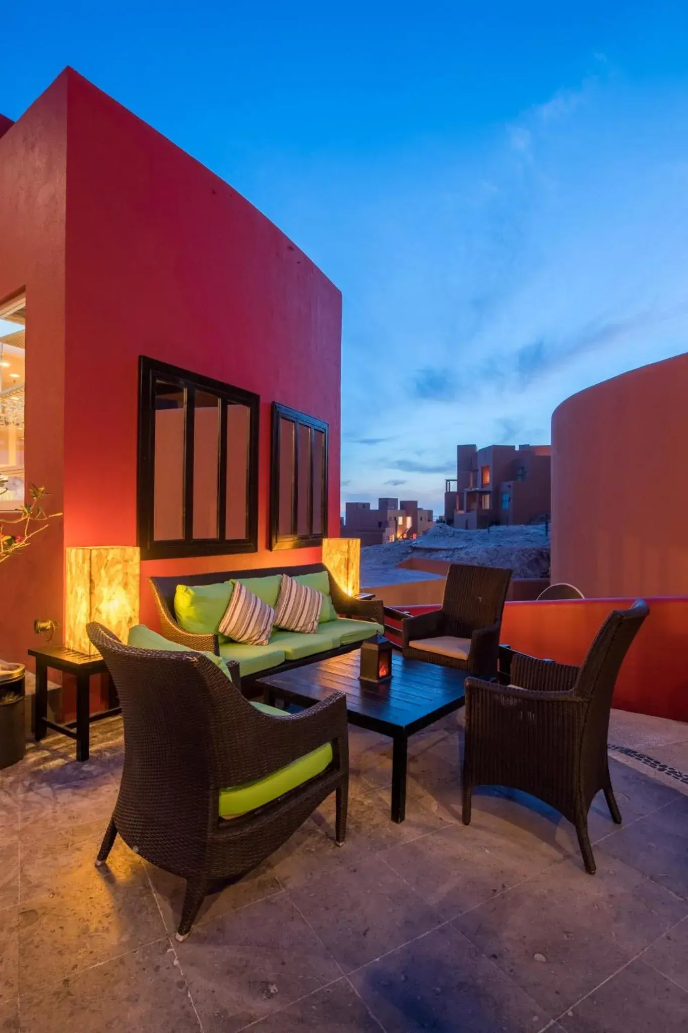 Patio in Club Regina Los Cabos Patio in Club Regina Los Cabos