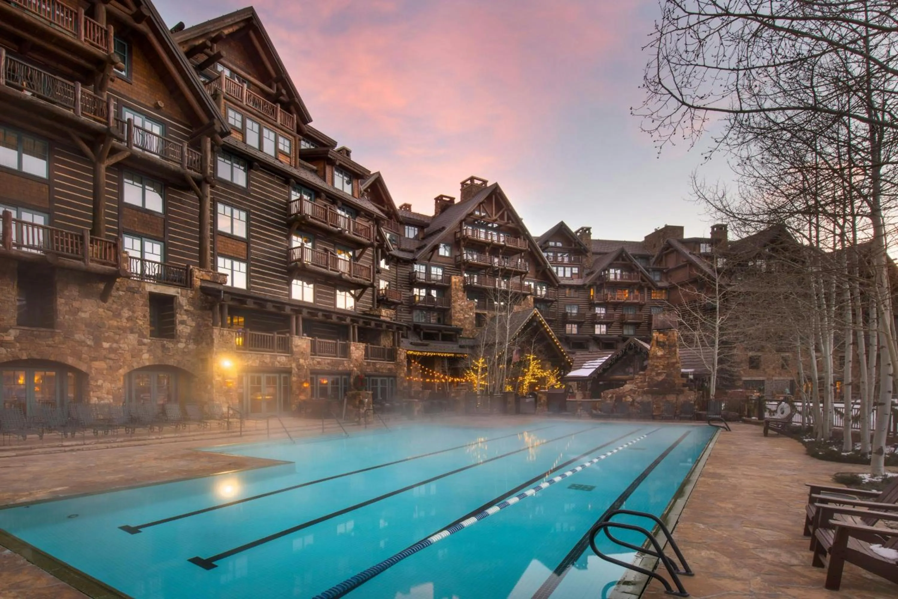 Swimming pool in The Ritz-Carlton, Bachelor Gulch