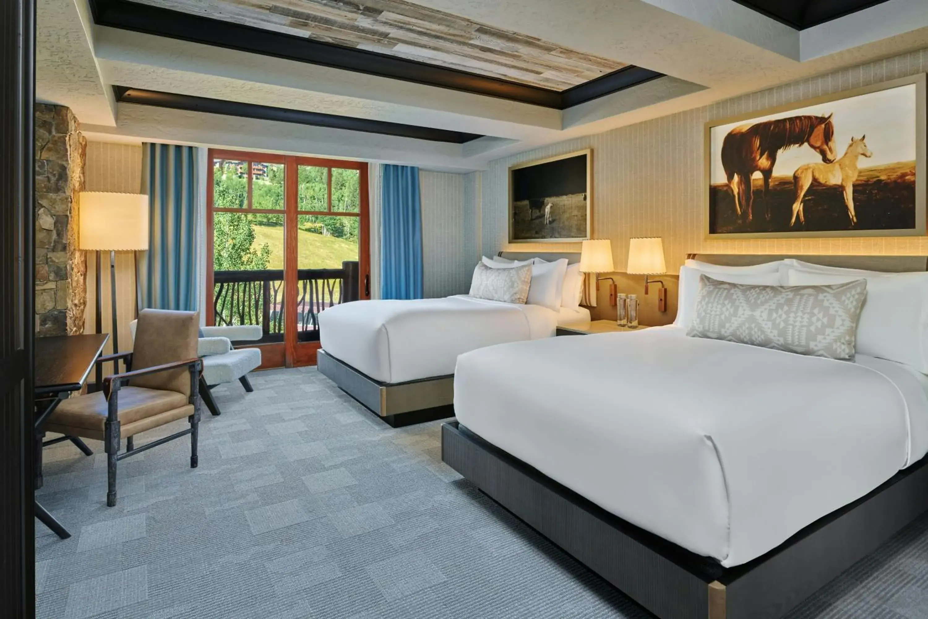 Club lounge access, Guest room, 2 Queen in The Ritz-Carlton, Bachelor Gulch Club lounge access, Guest room, 2 Queen in The Ritz-Carlton, Bachelor Gulch