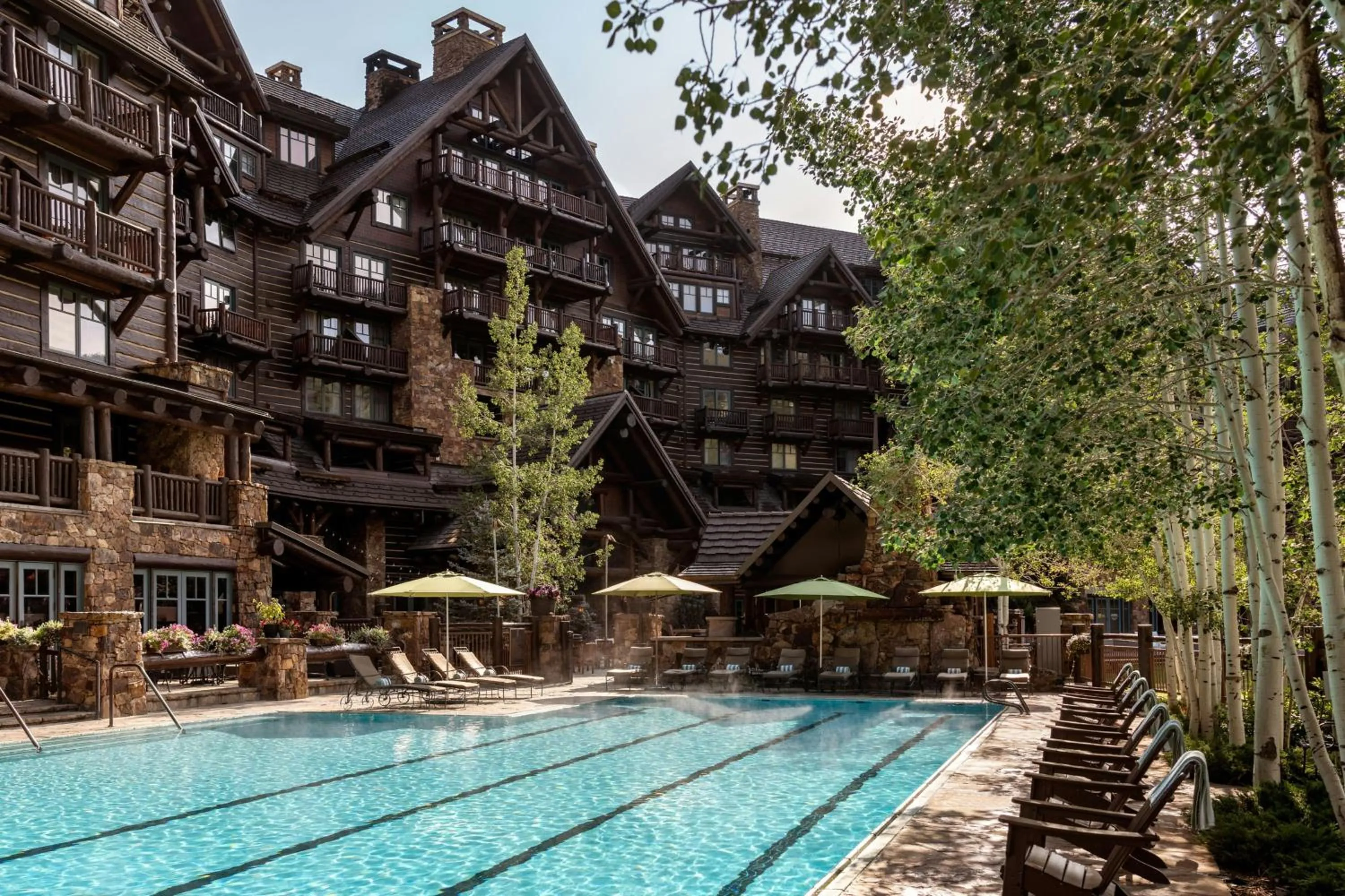 Swimming pool in The Ritz-Carlton, Bachelor Gulch