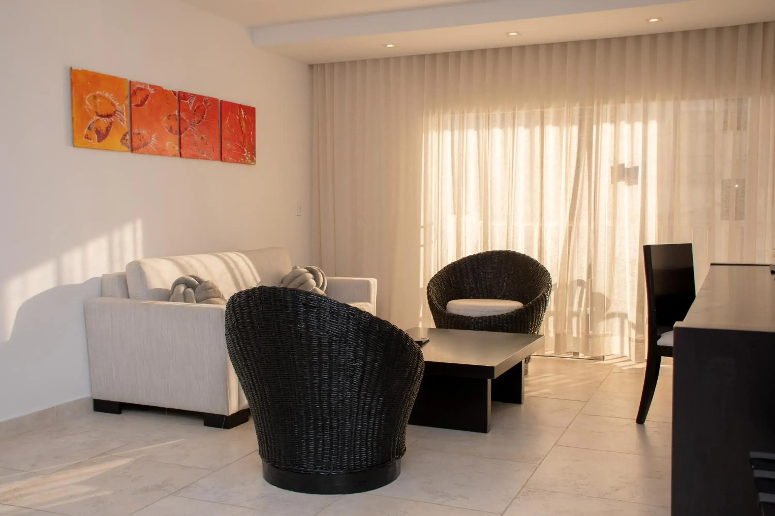 Living room in Hotel Capilla del Mar Living room in Hotel Capilla del Mar