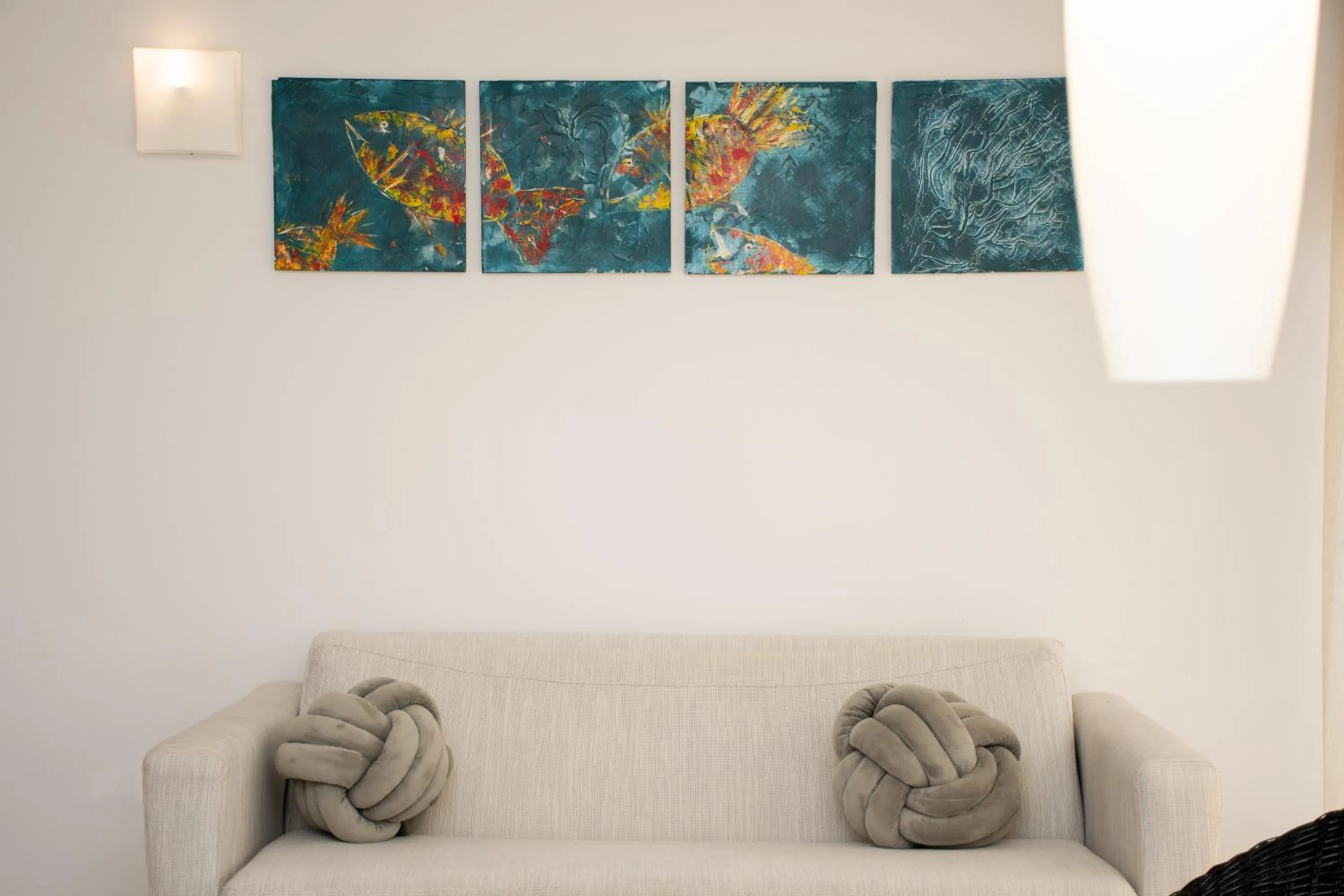 Living room in Hotel Capilla del Mar