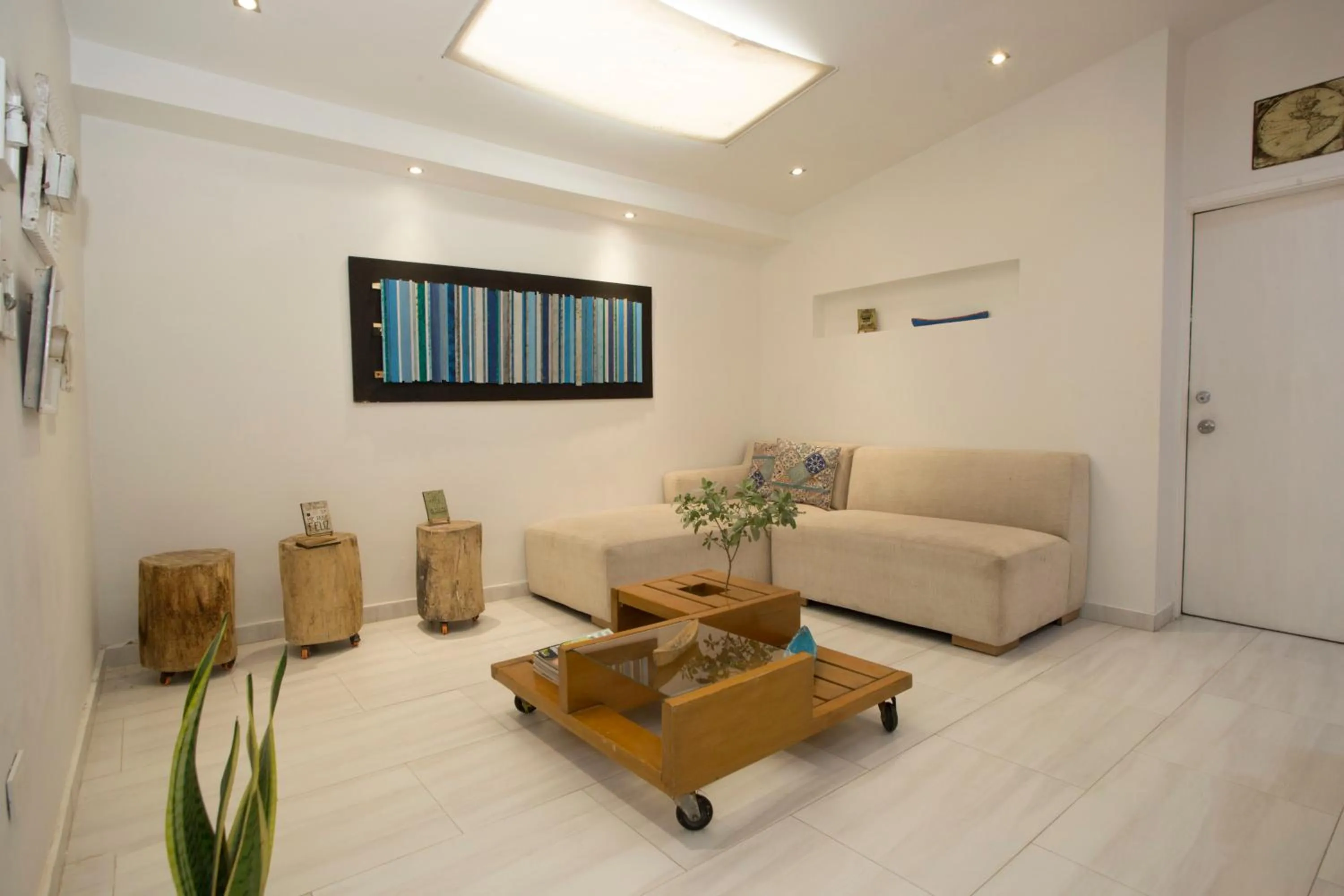 Living room in Hotel Barahona Cartagena