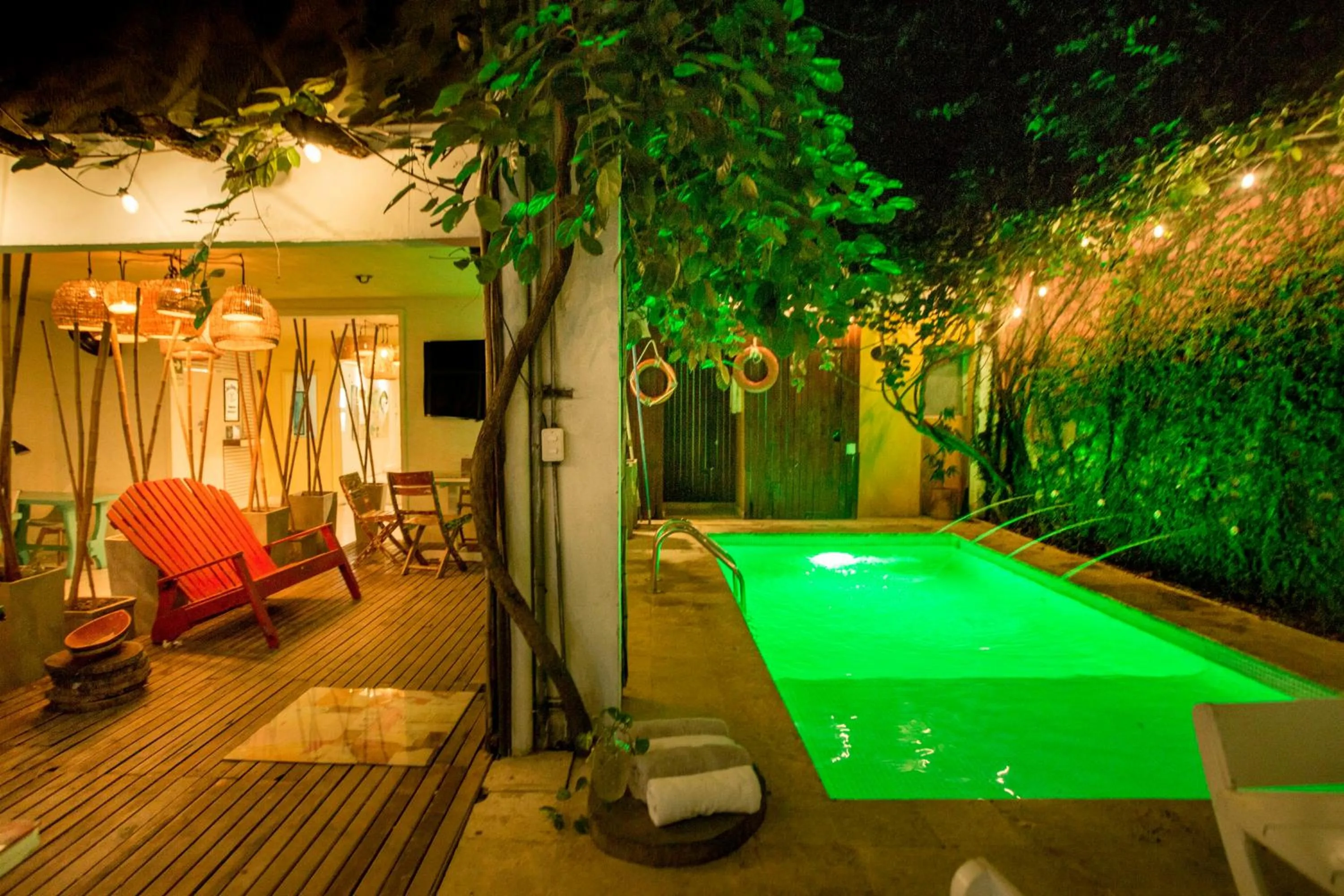 Swimming pool in Hotel Barahona Cartagena