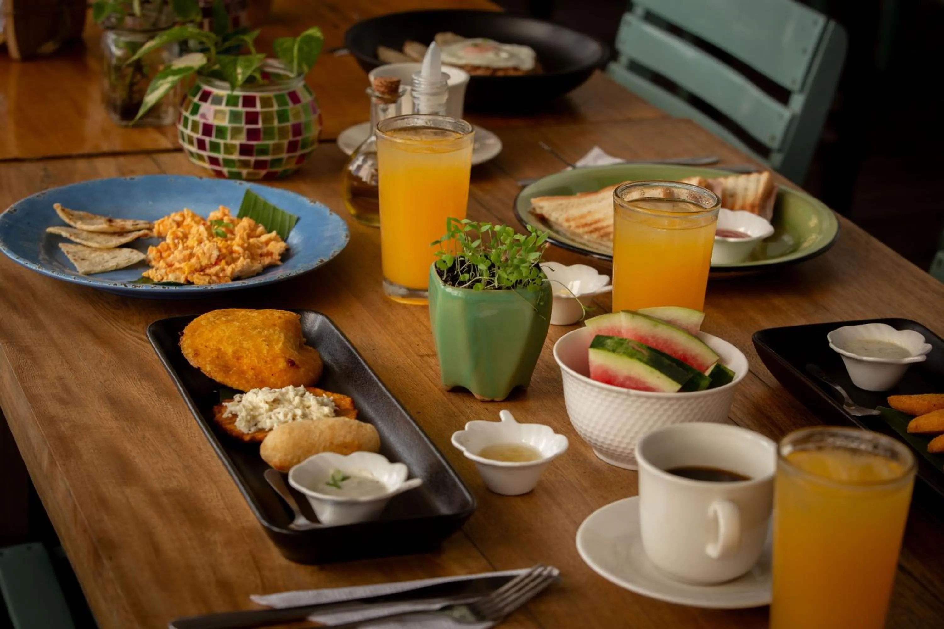 Breakfast in Hotel Barahona Cartagena