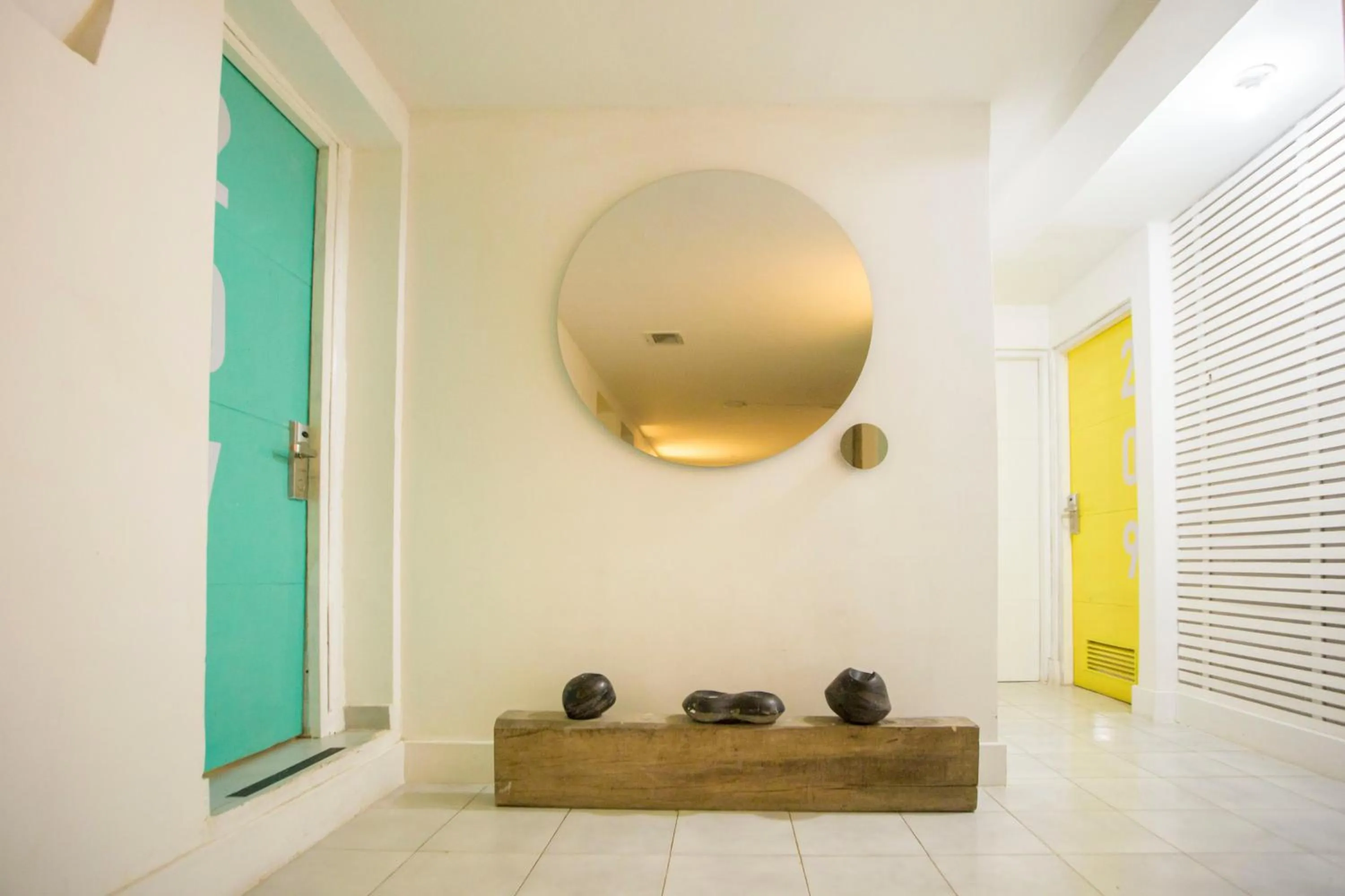 Seating area in Hotel Barahona Cartagena