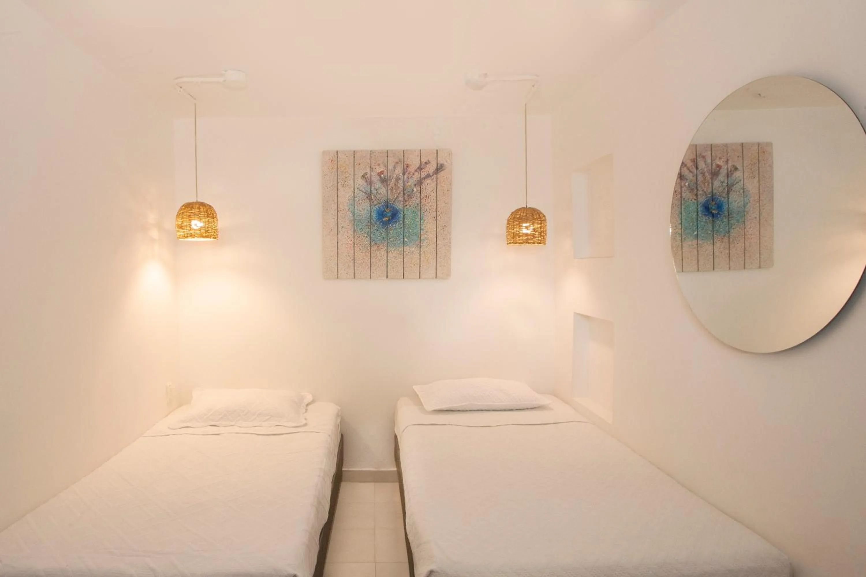 Bed in Hotel Barahona Cartagena