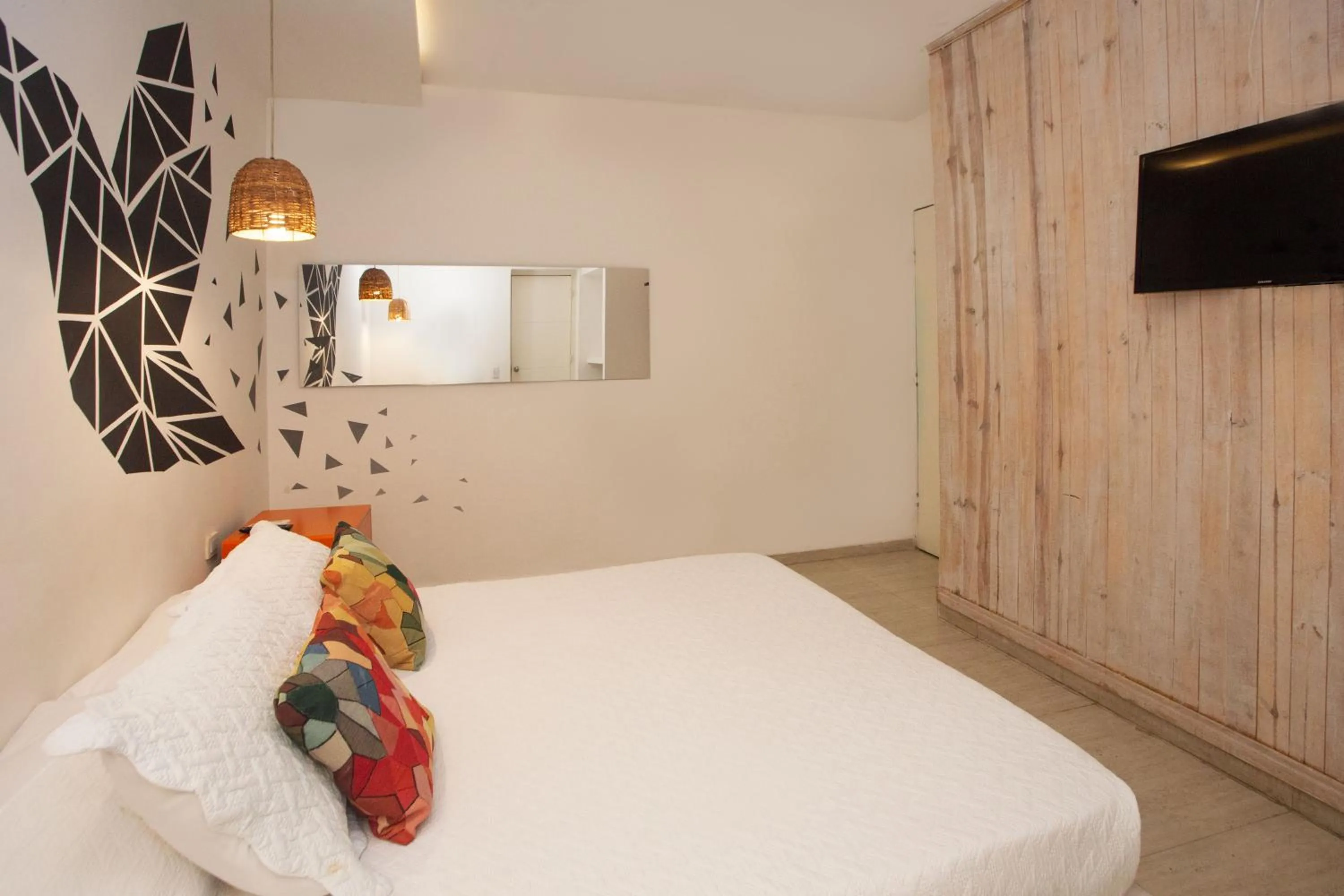 Bed in Hotel Barahona Cartagena