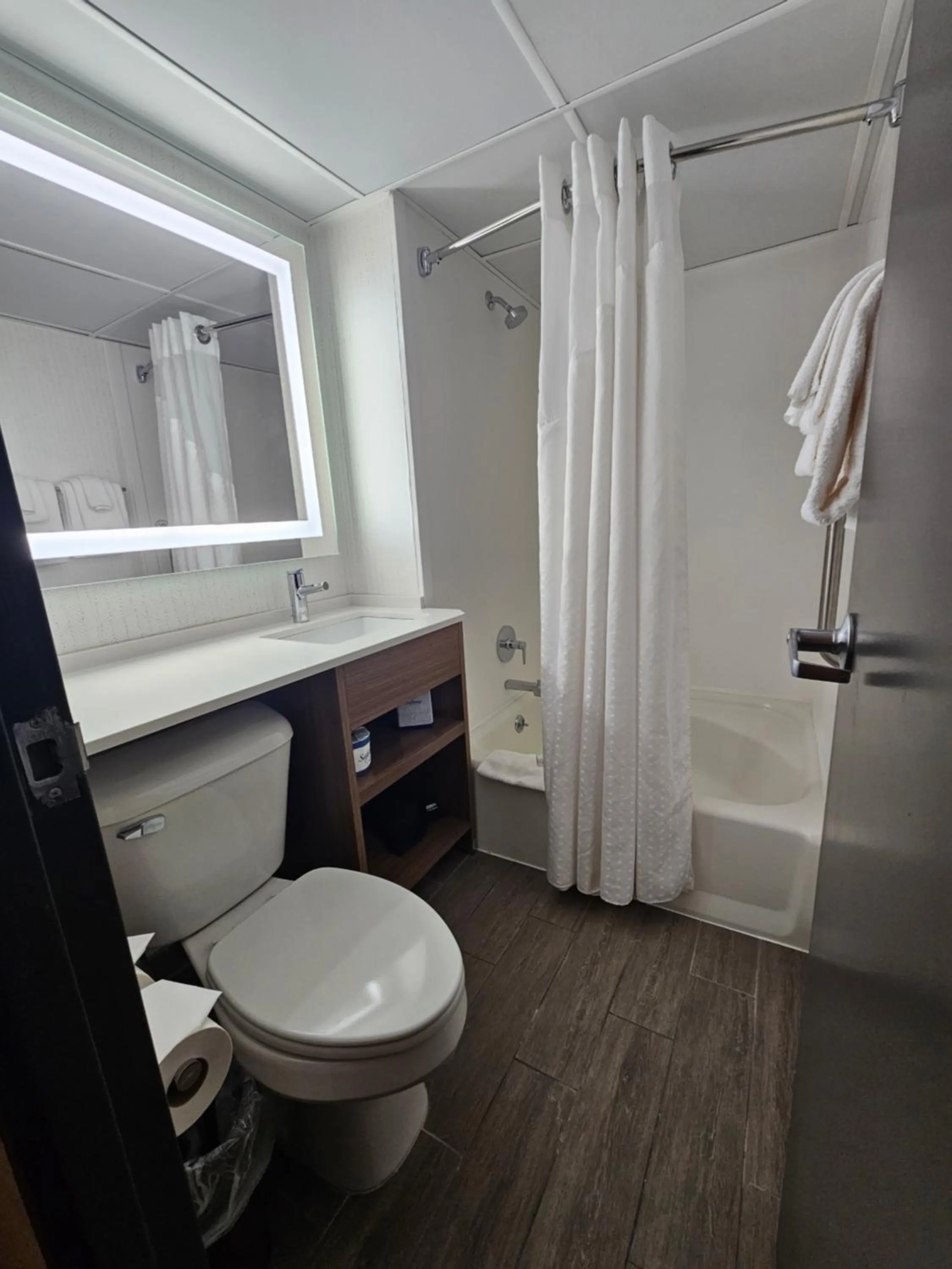 Shower in Wyndham Rochester Downtown