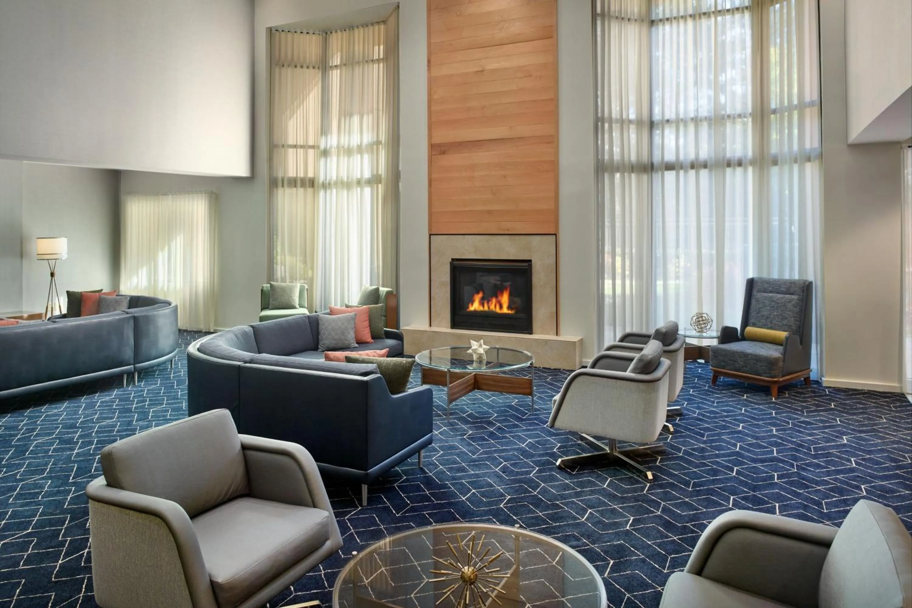 Lobby or reception in Courtyard by Marriott Atlanta Alpharetta