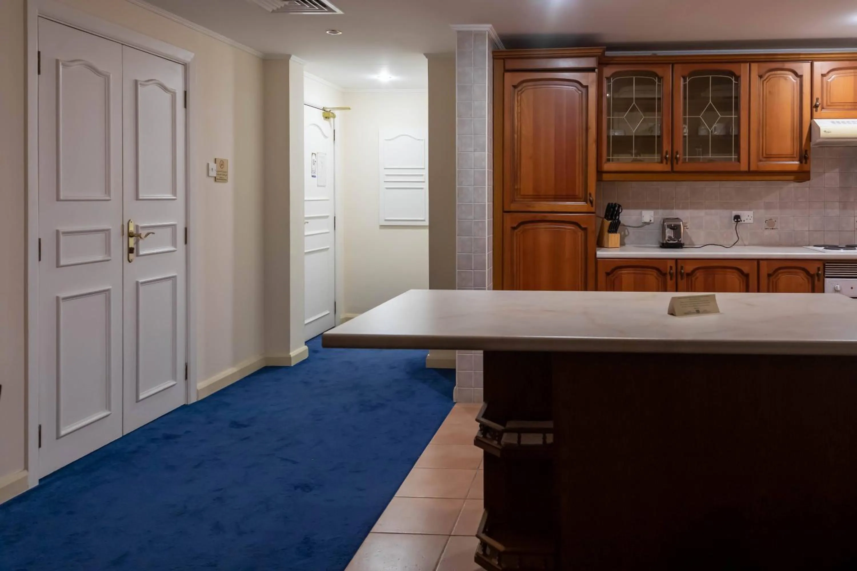 Kitchen or kitchenette in Mansouri Mansions Hotel