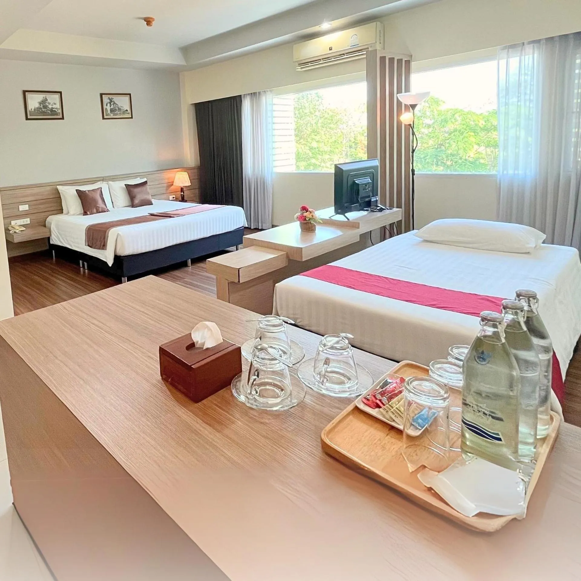 Bed in Akelada Hotel