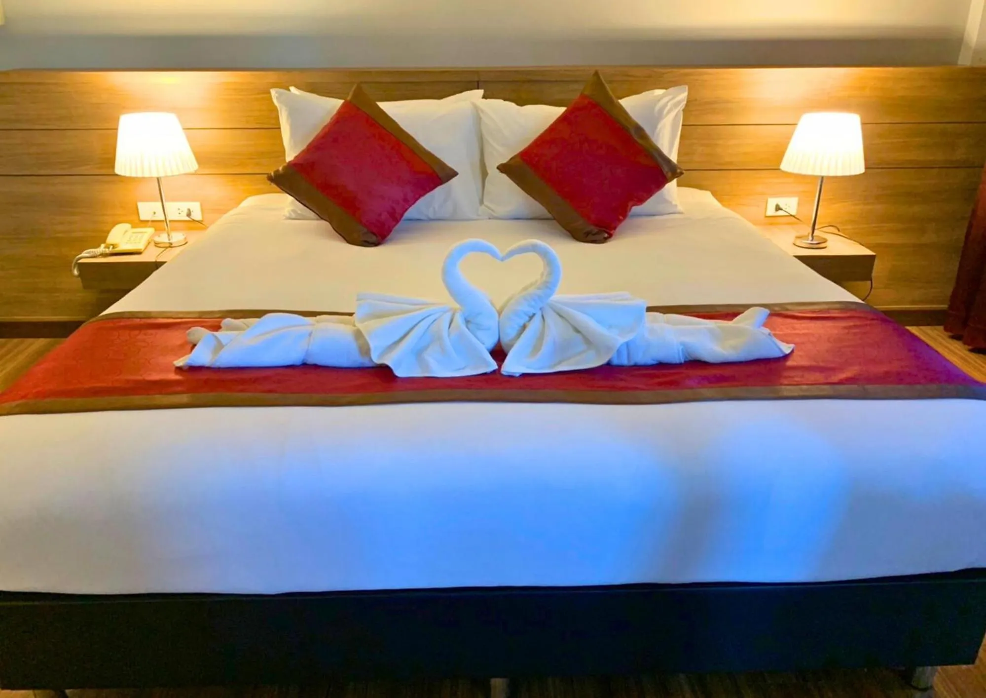Bed in Akelada Hotel